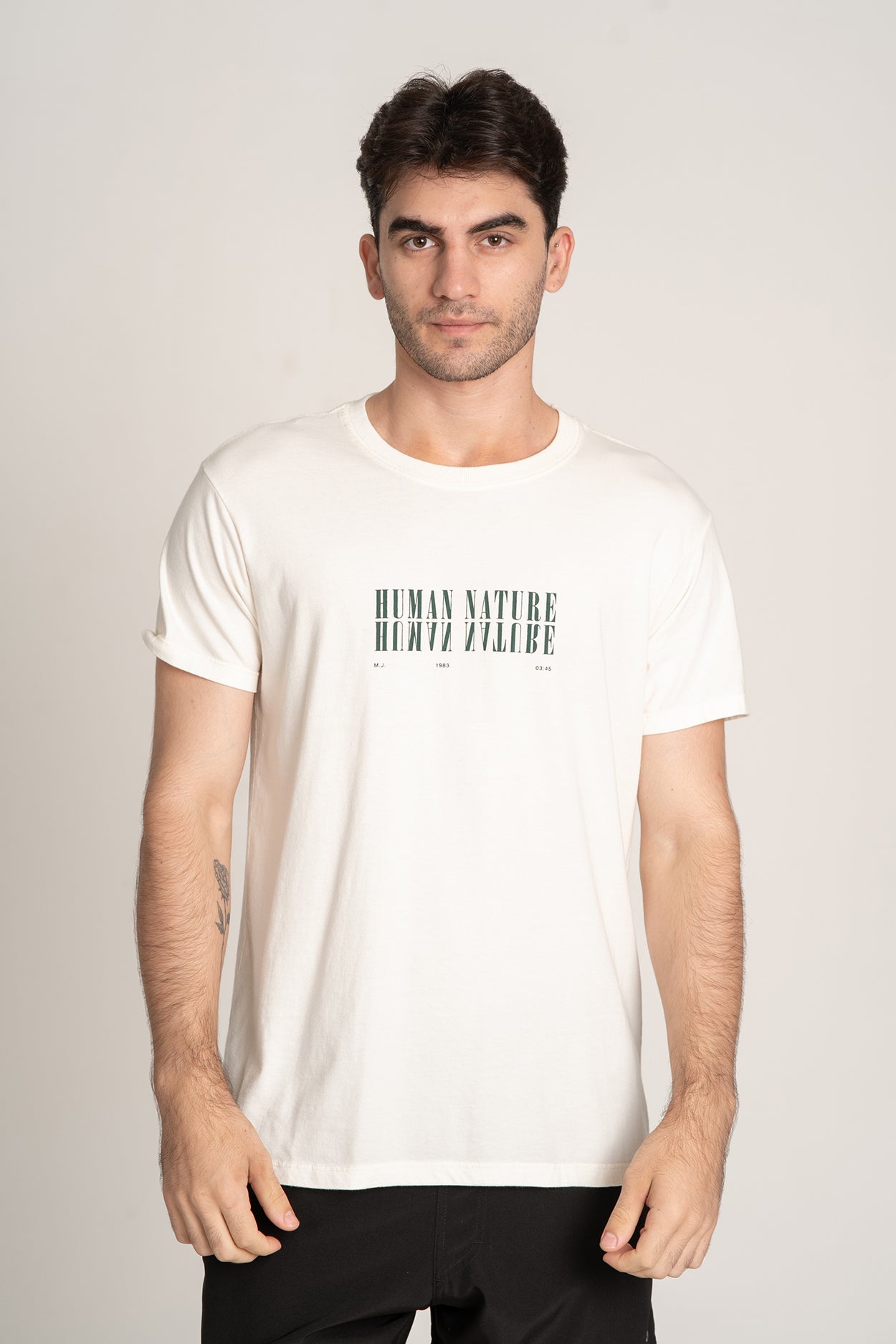 Camiseta Human Nature Natural