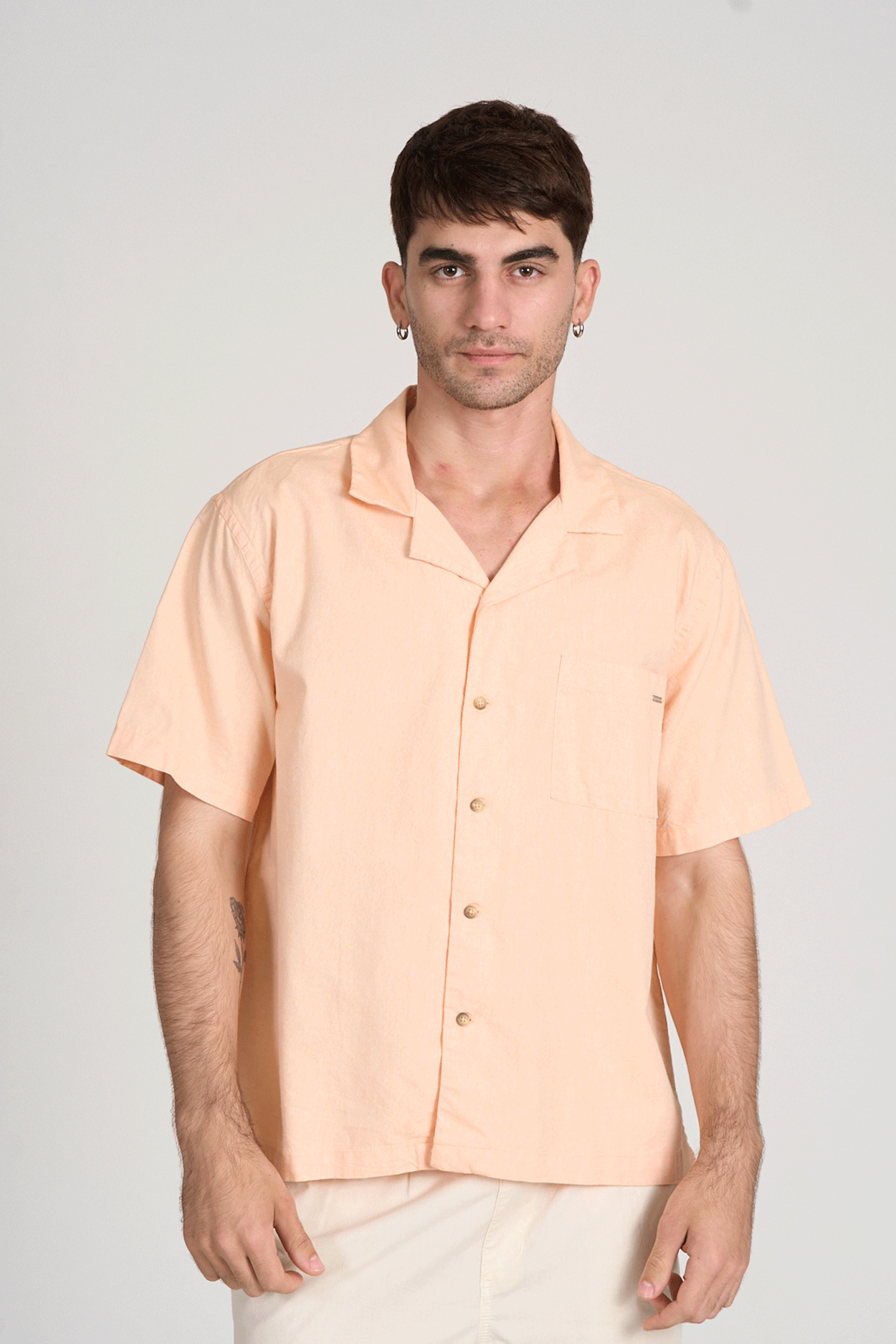 Camisa Manha MC Laranja