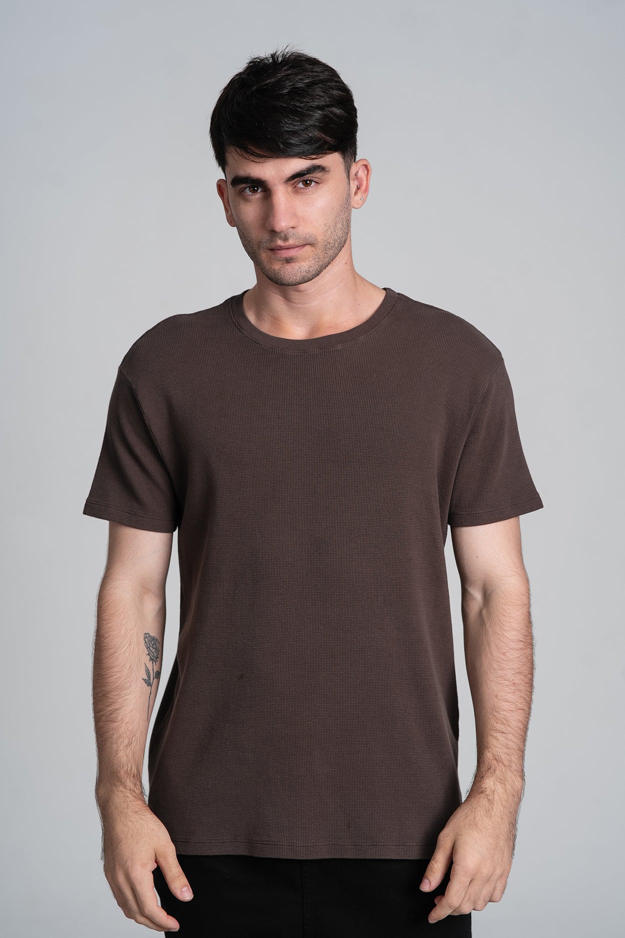 Camiseta Quadrile Marrom