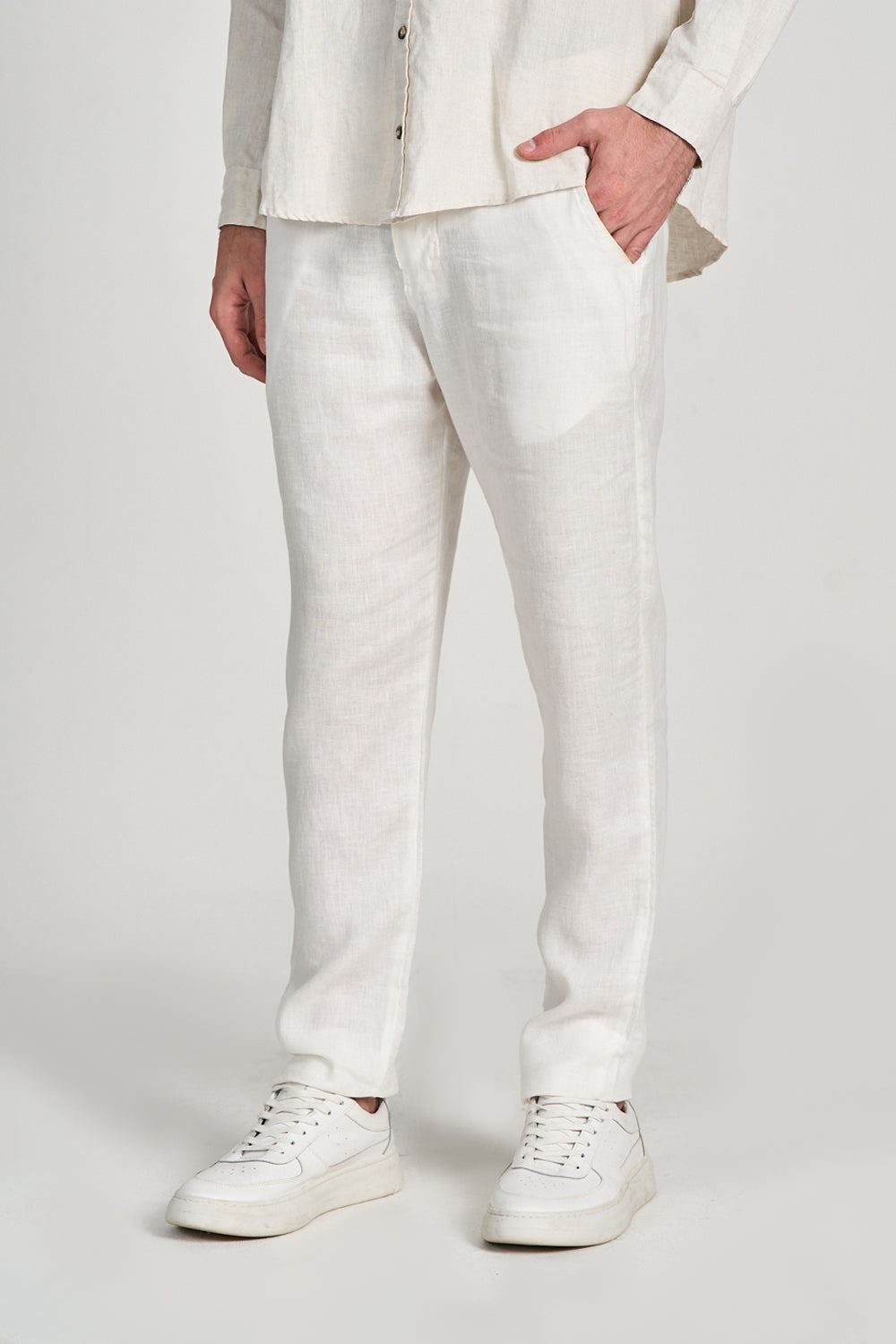 Calça Puro Linho Branco