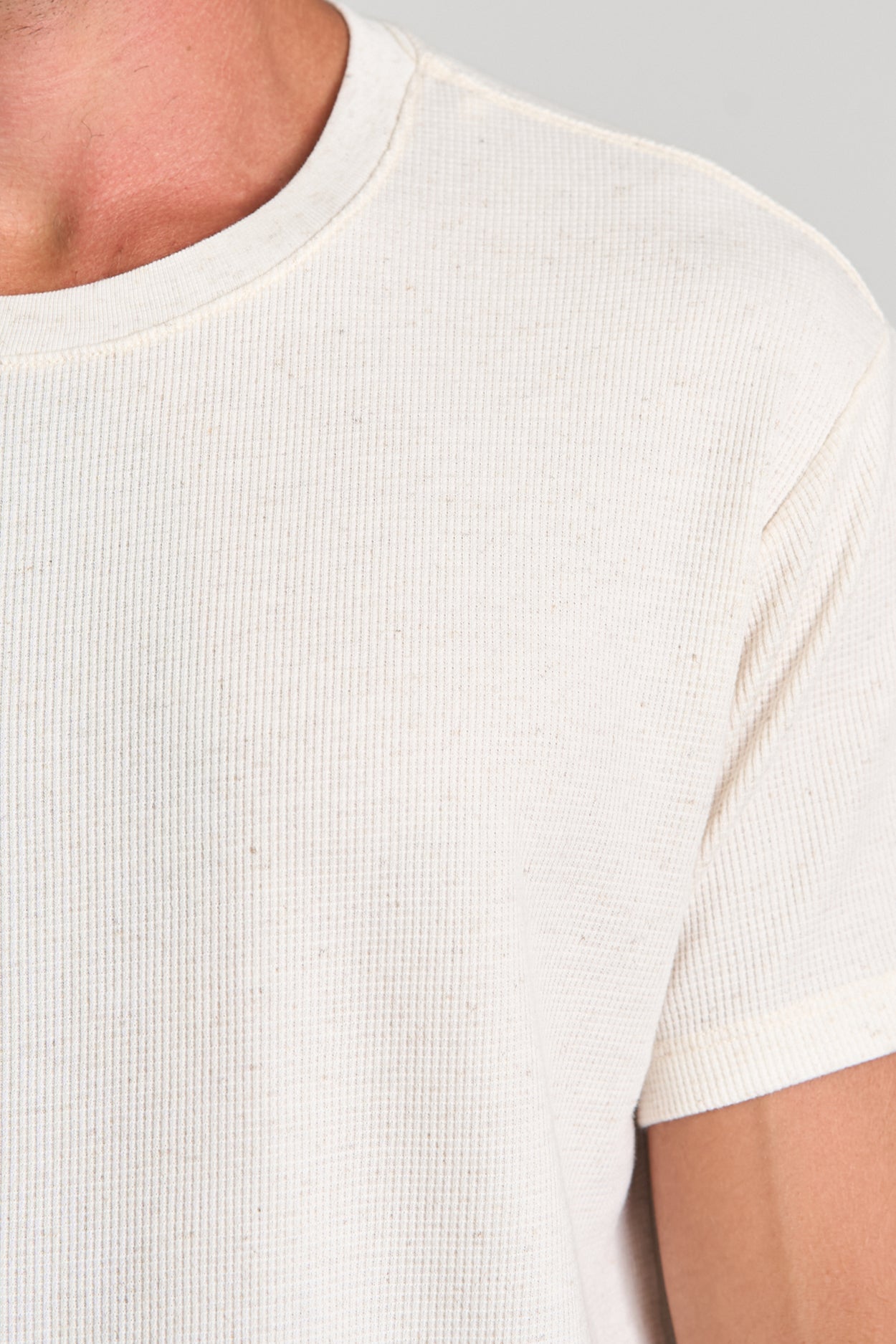 Camiseta Quadrile Maxi Lin Natural