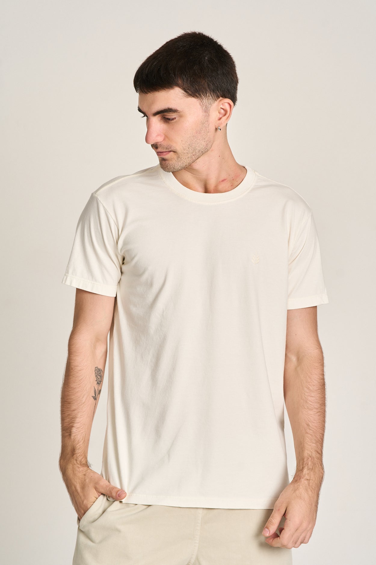 Camiseta Basic Stone Natural