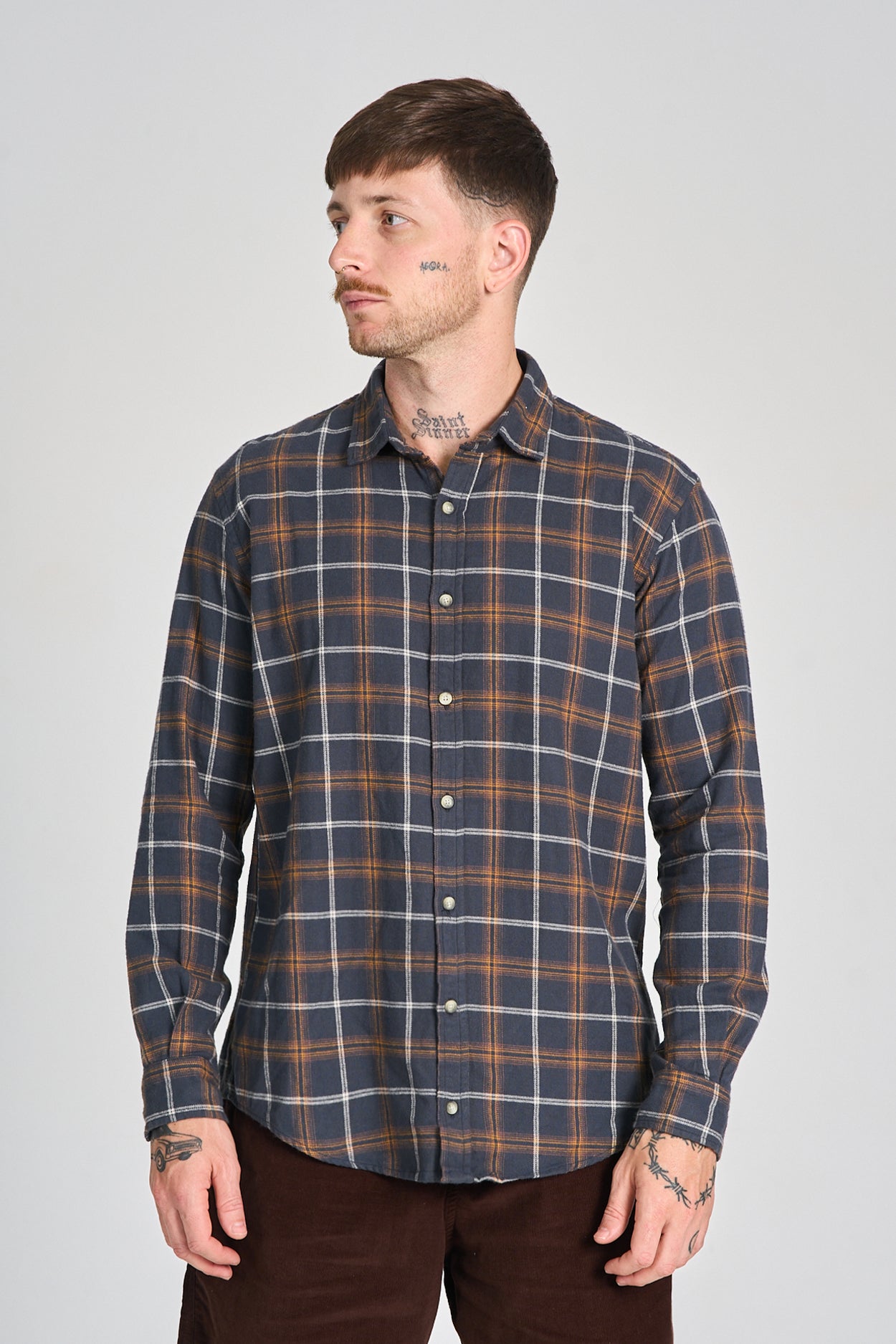 Camisa Simon ML Azul Marinho