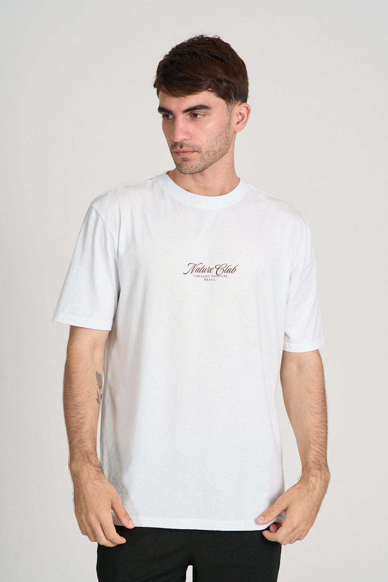Camiseta Vibração Tropical Branco