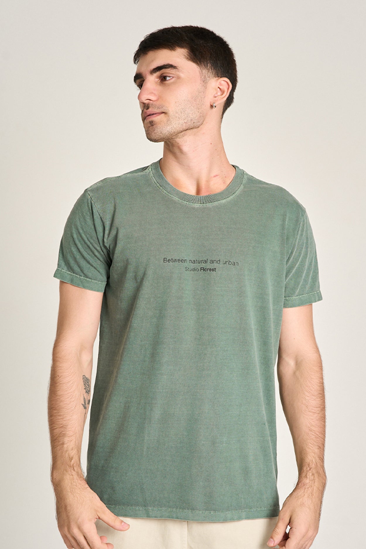 Camiseta Urbano e Natural Verde