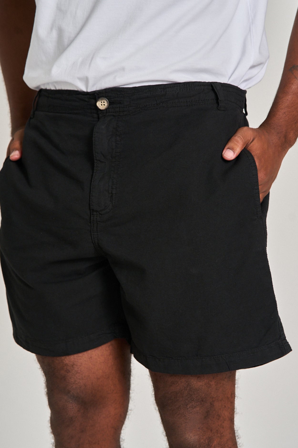 Short Vintage Stone Preto