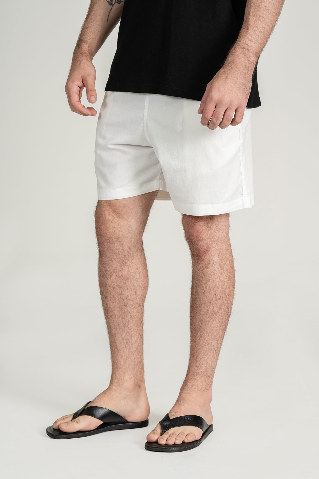 SHORT TRAMAS Off-White