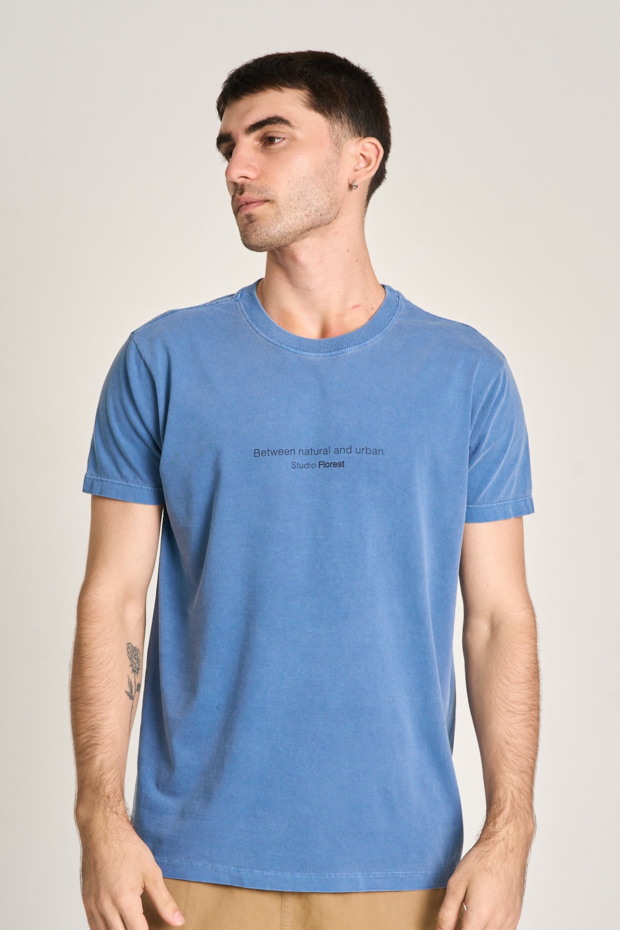 Camiseta Urbano e Natural Azul