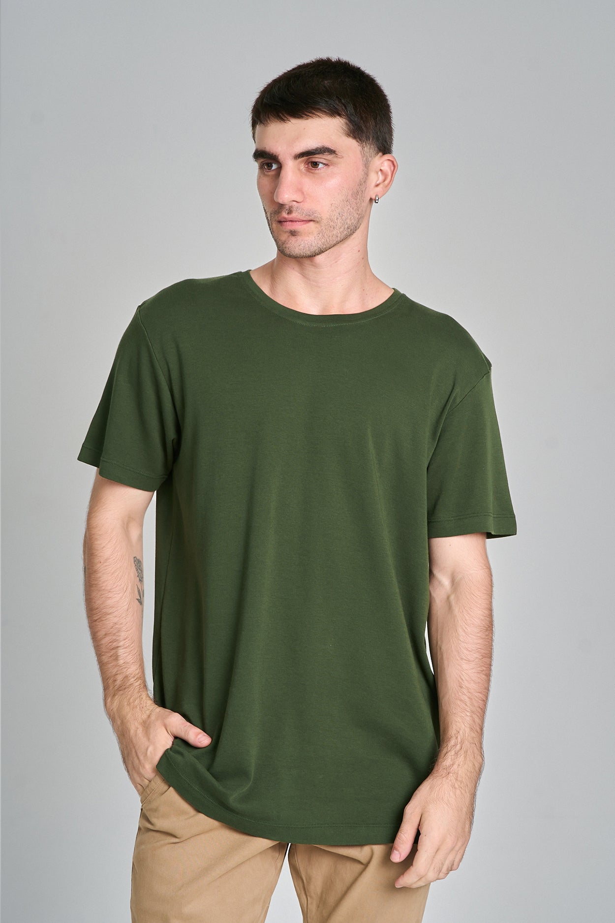 Camiseta Fio Egípcio Verde