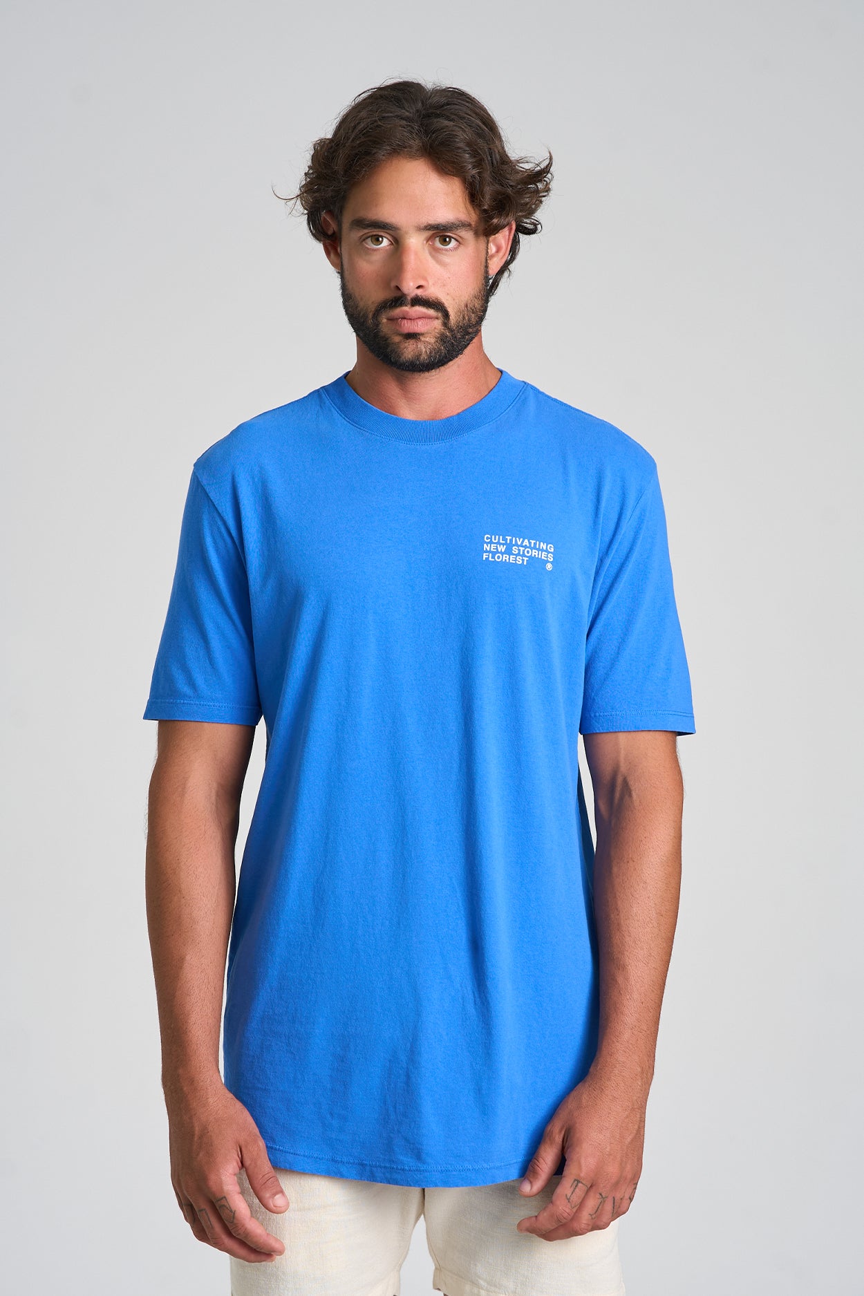 Camiseta Community Over Azul Royal