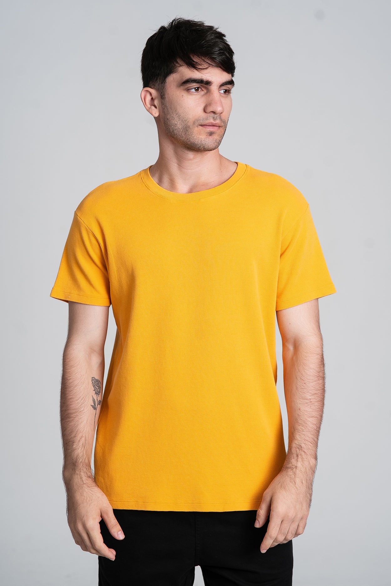 Camiseta Quadrile Mostarda