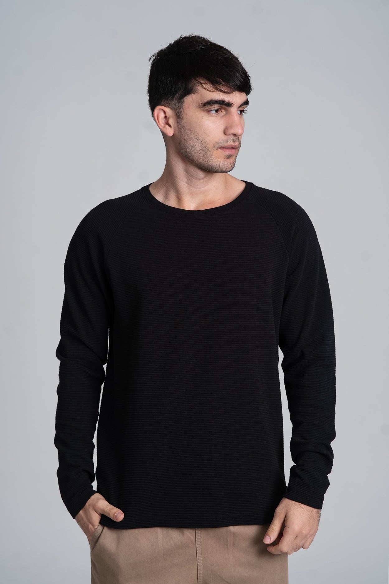 Camiseta Raglan Layer ML Preto