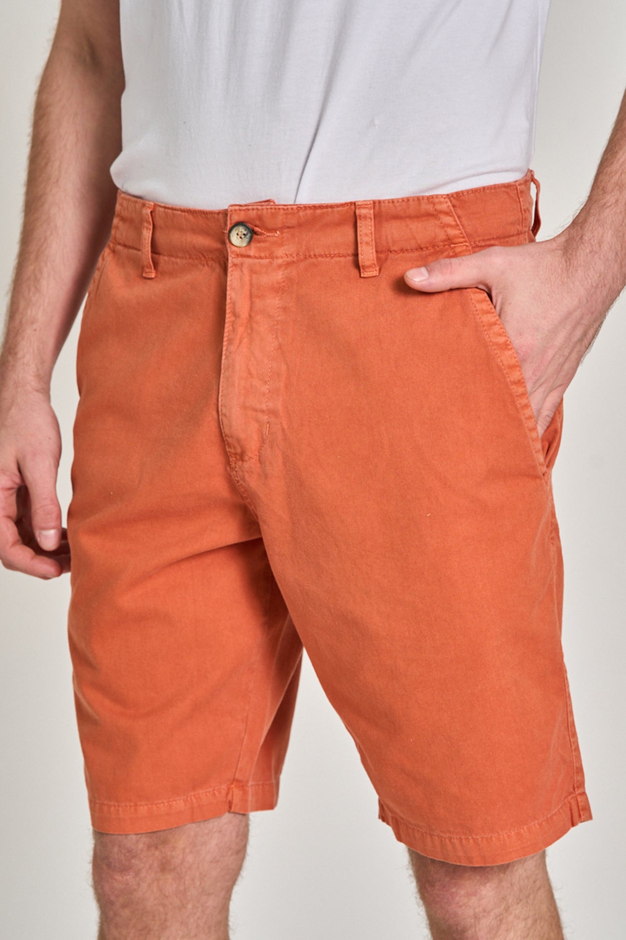 Bermuda Sarja Walk Laranja
