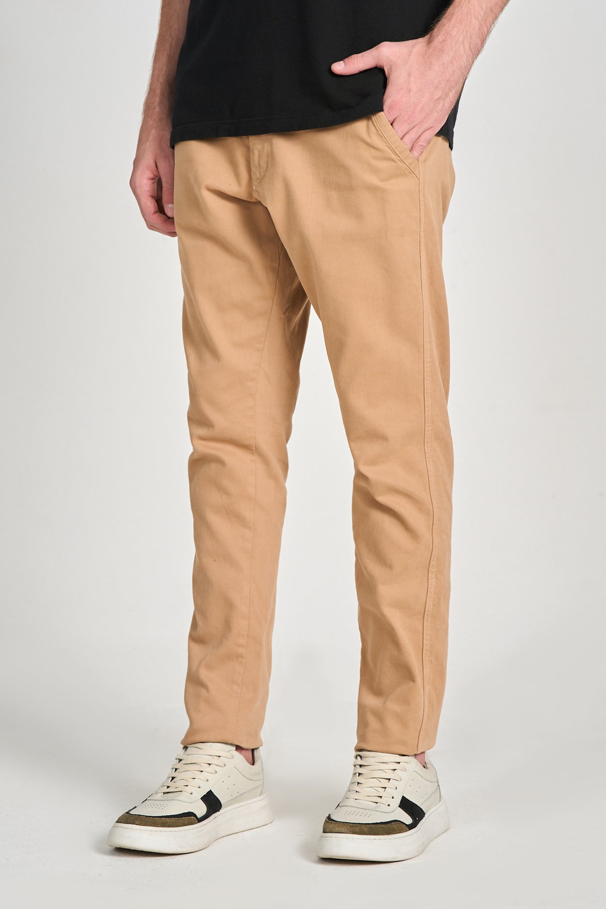 Calça Sarja Camelo