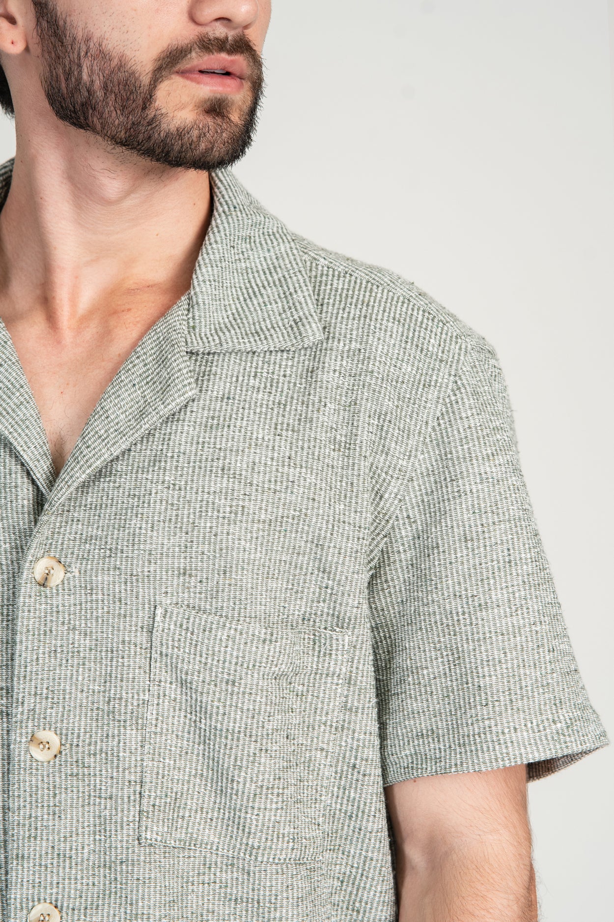 CAMISA MICRO MC Verde Musgo