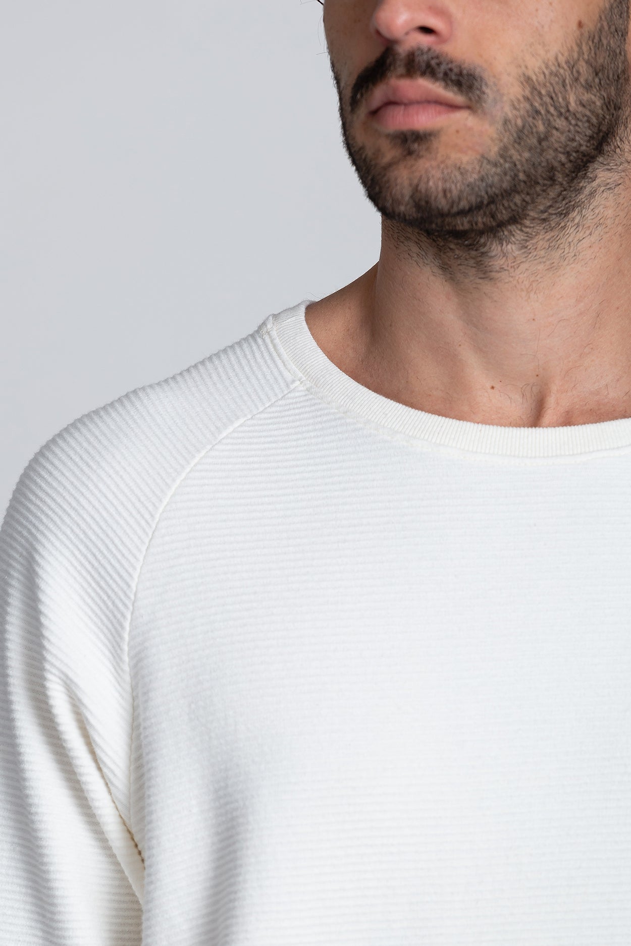 Camiseta Raglan Layer ML Off-White