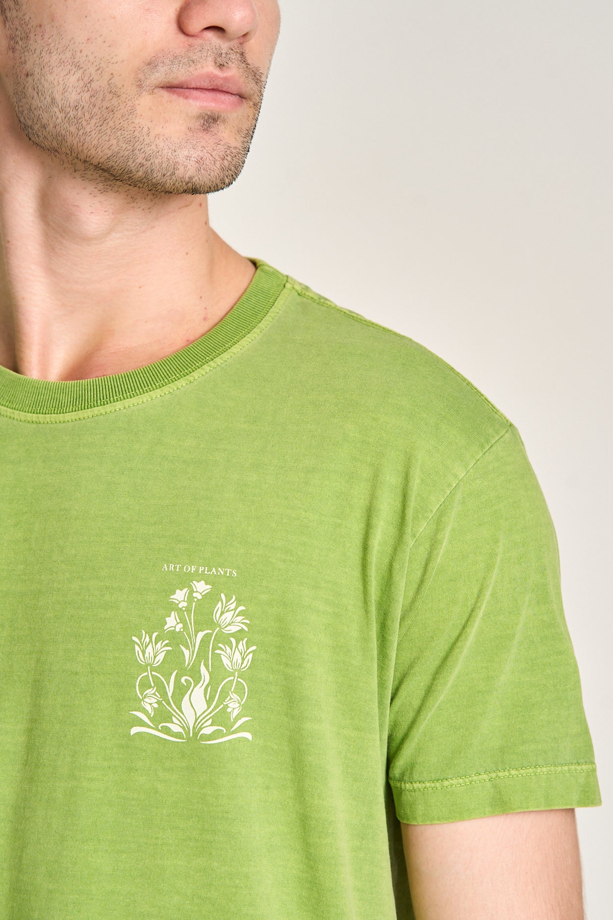 CAMISETA ART OF PLANTS Verde Grama