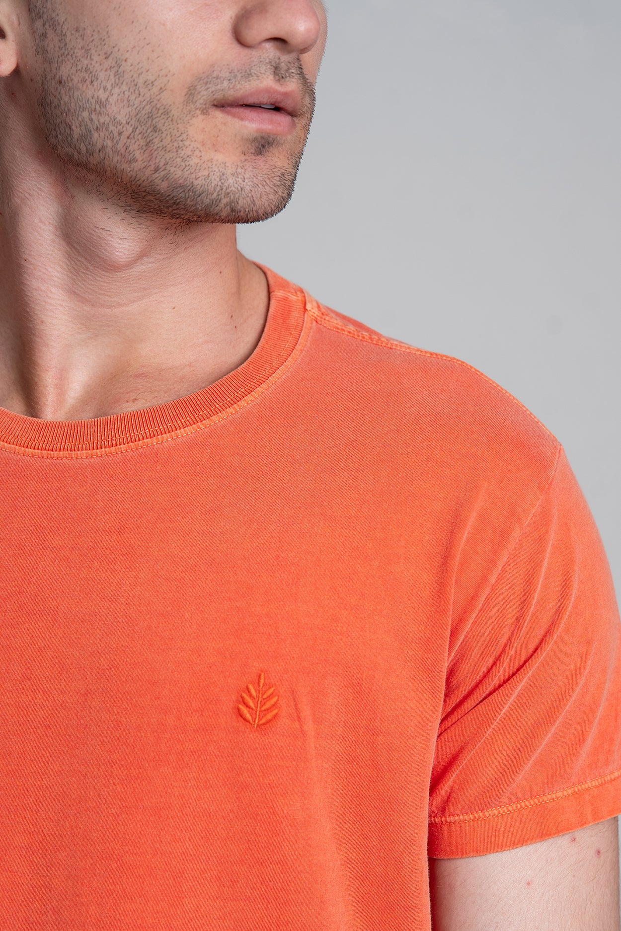Camiseta Basic Stone Laranja