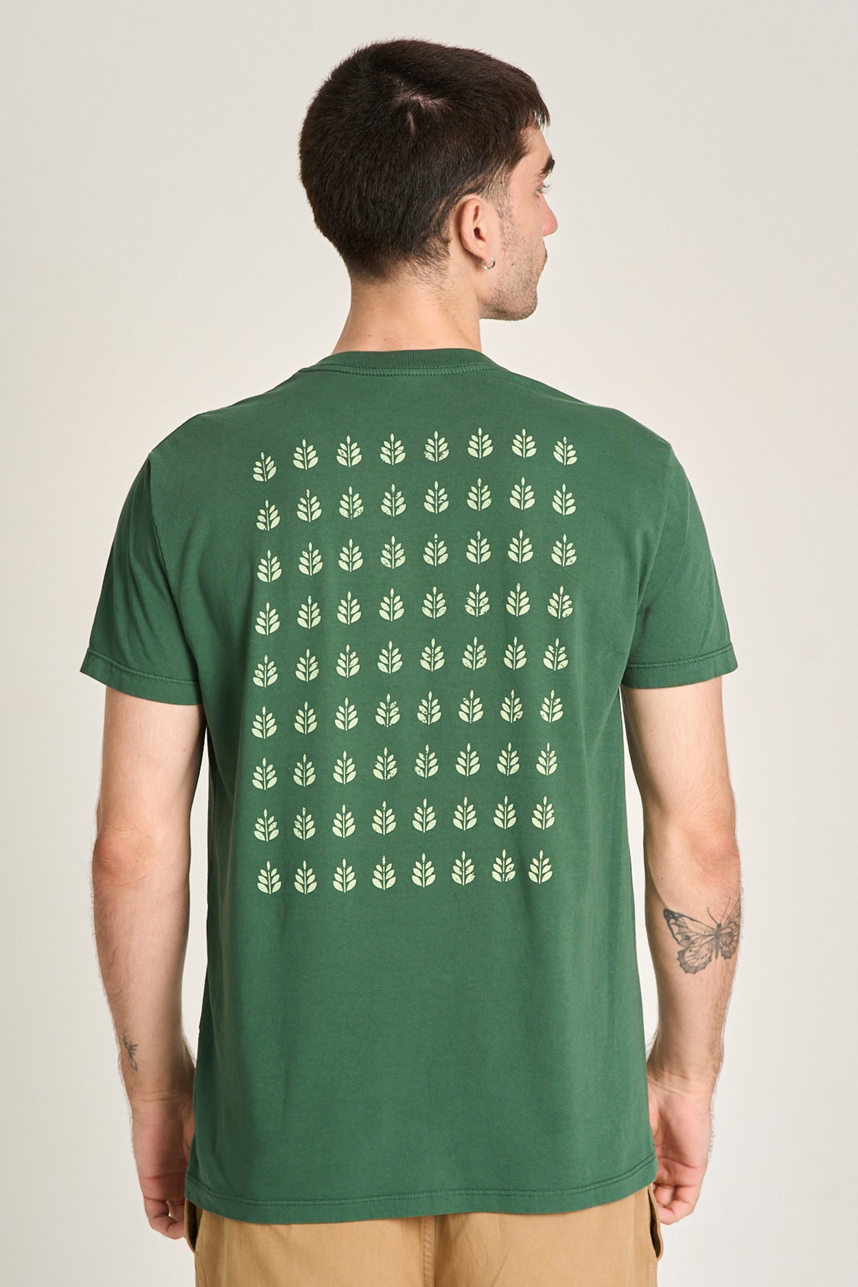 Camiseta Minimal Logo Verde
