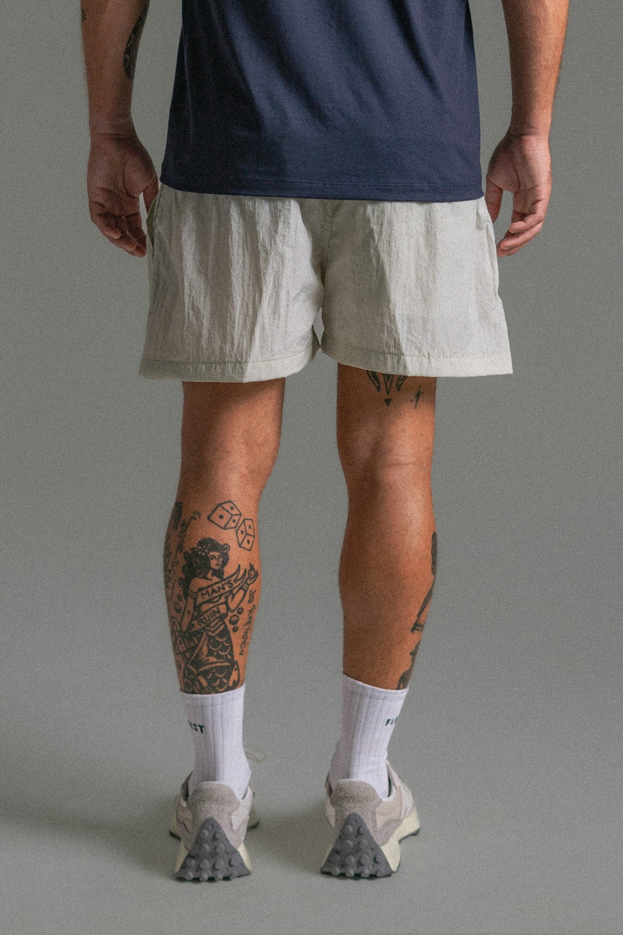 Short Speed Cinza