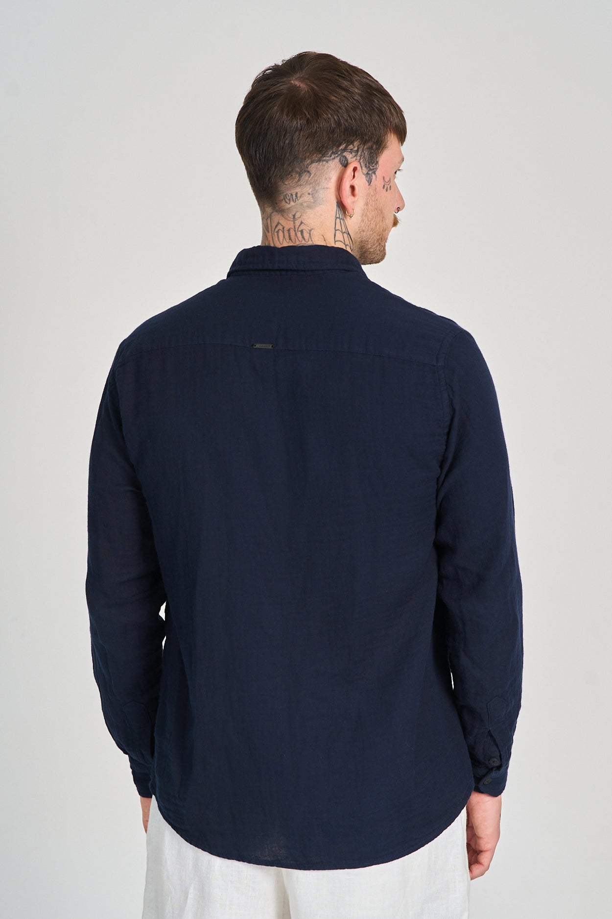 Camisa Sobral Ml Azul Marinho