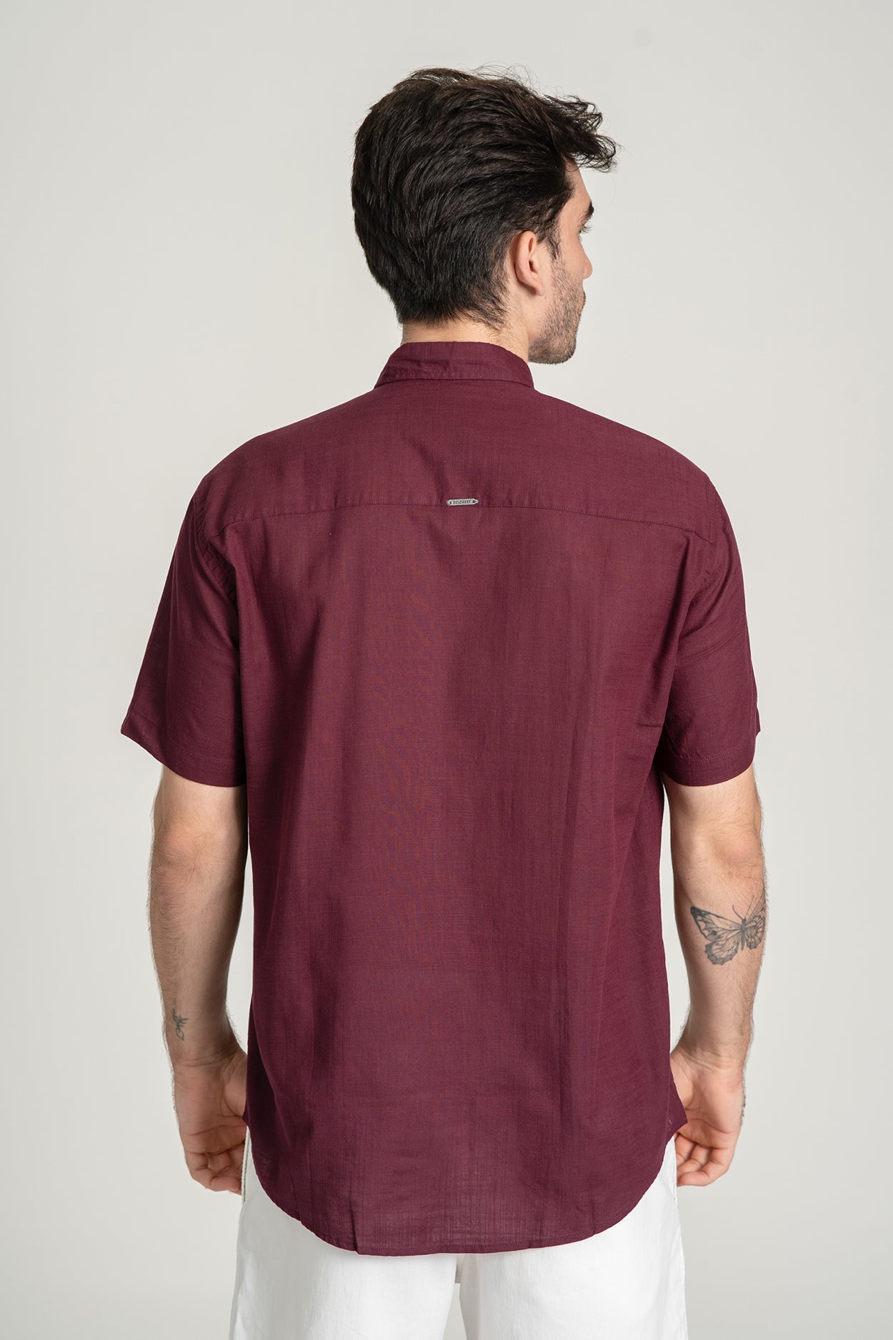 Camisa Flat MC Uva