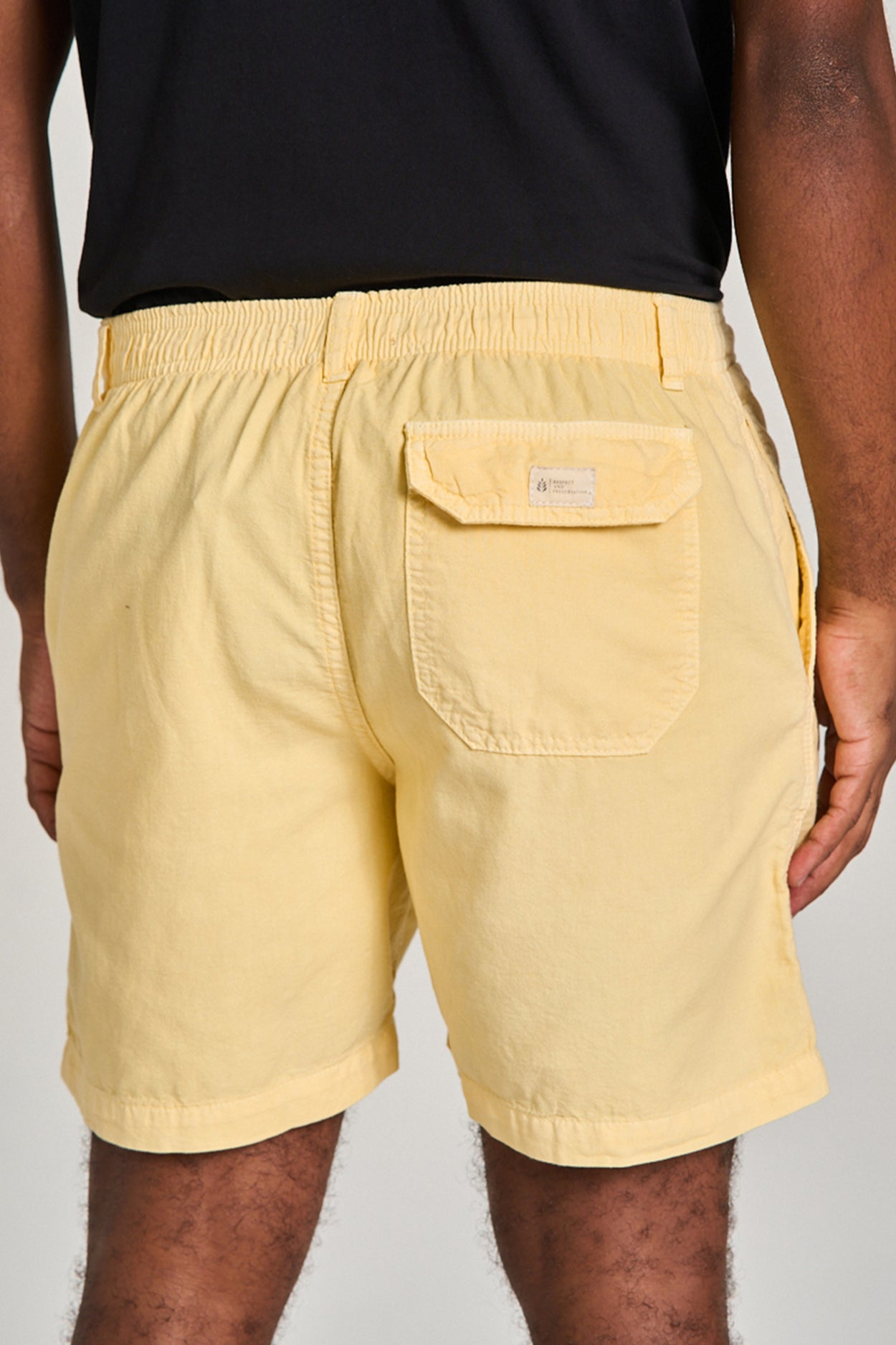Short Vintage Stone Amarelo