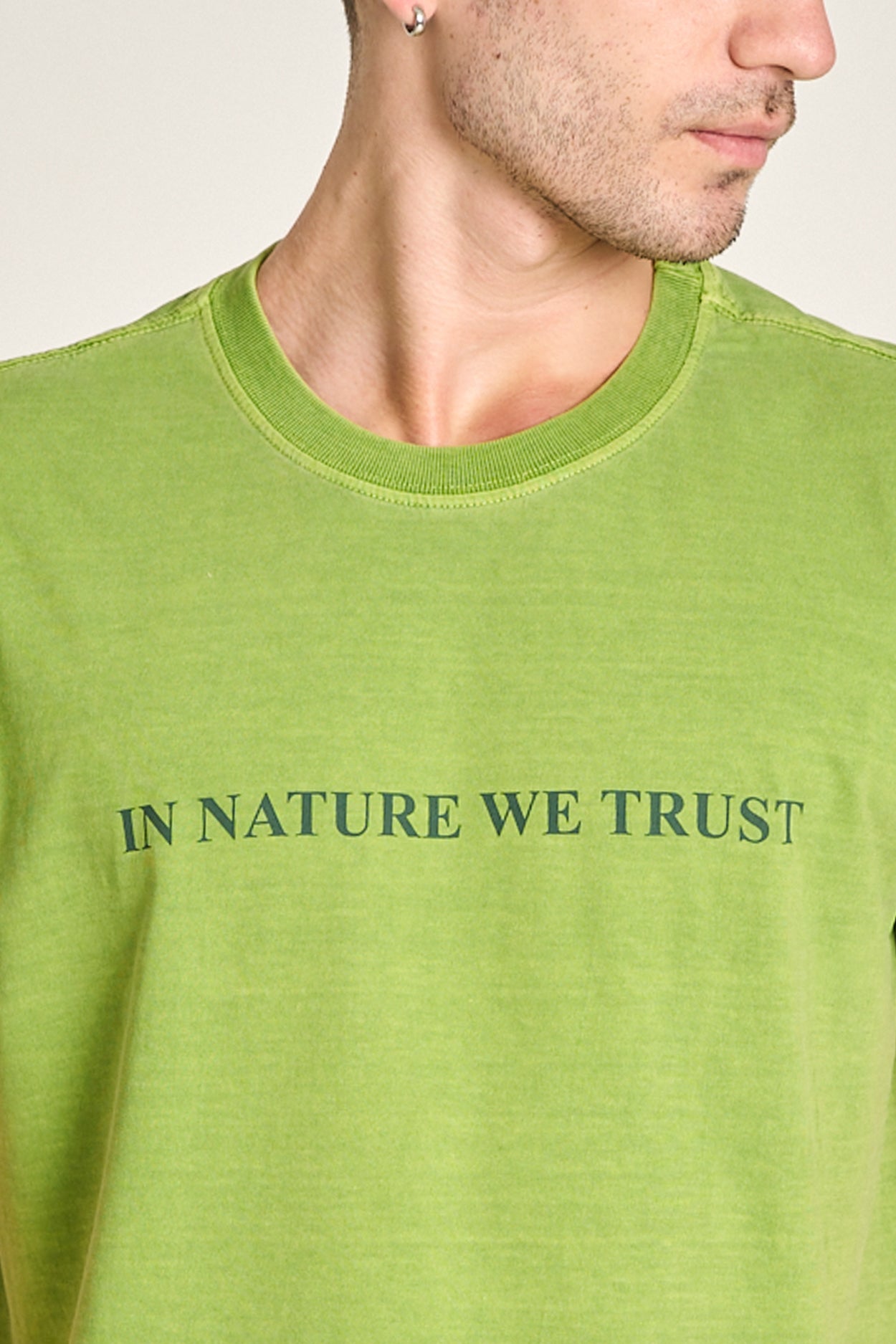 CAMISETA WE TRUST NATURE Verde Grama