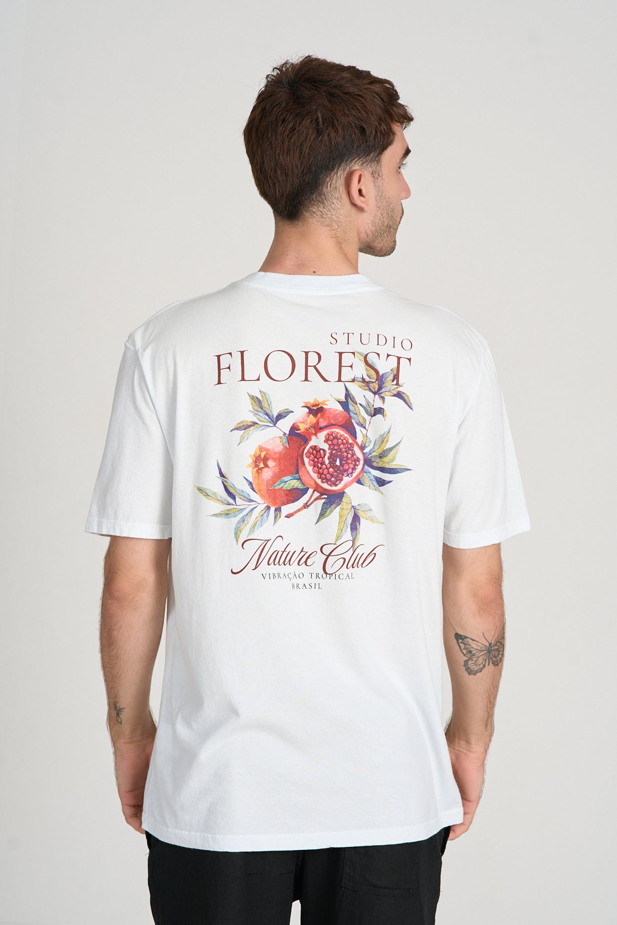 Camiseta Vibração Tropical Branco