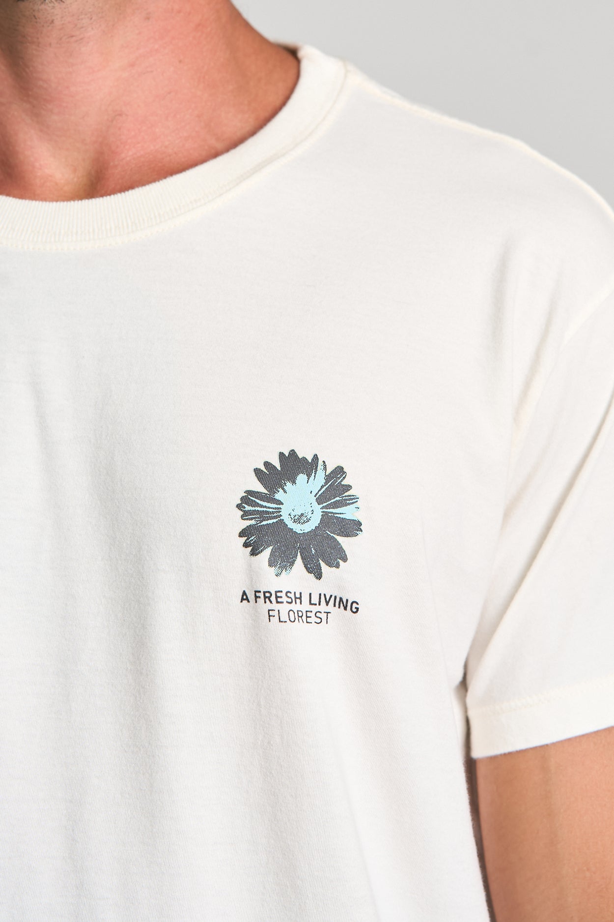 Camiseta Fresh Living Off-White