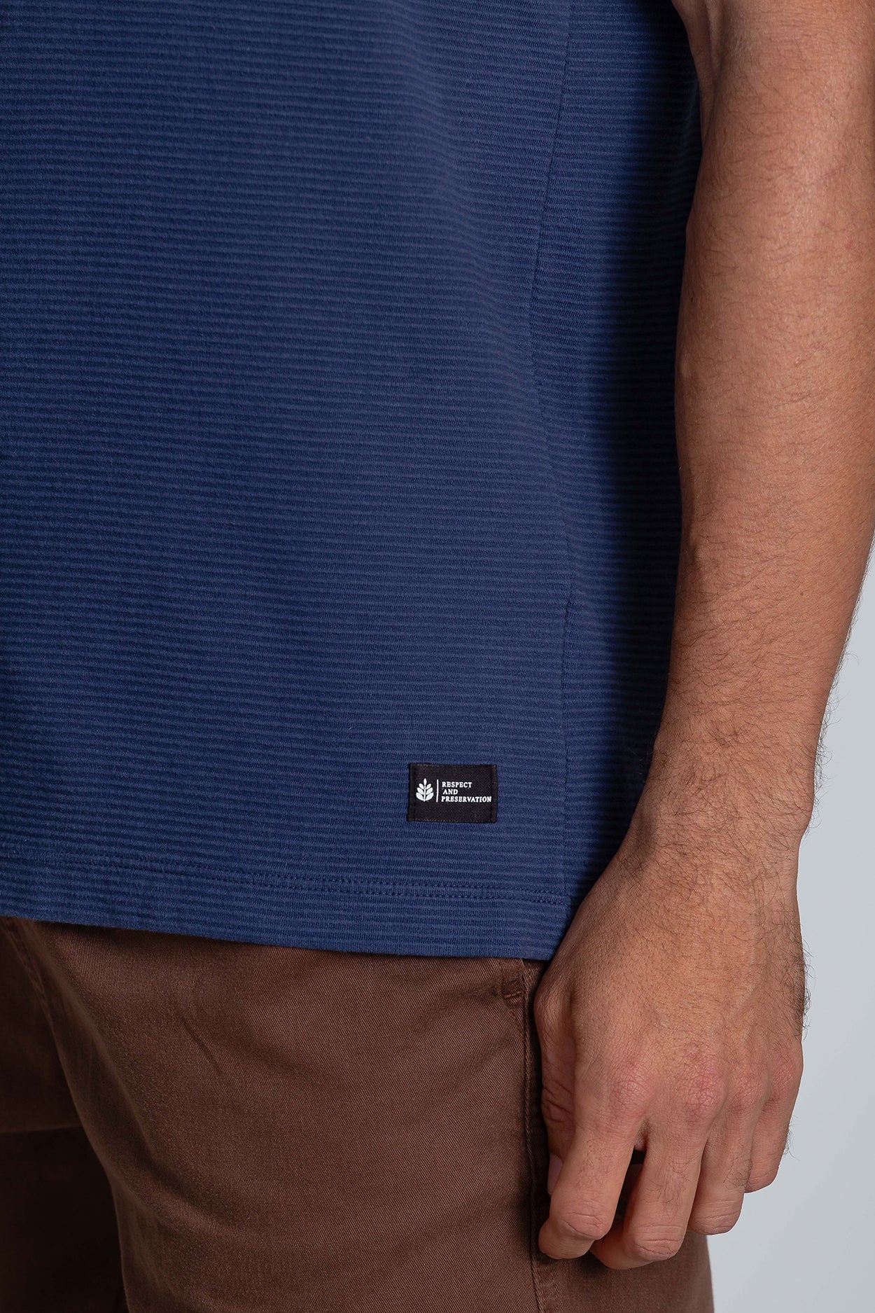 Regata Raglan Layer Azul Denim