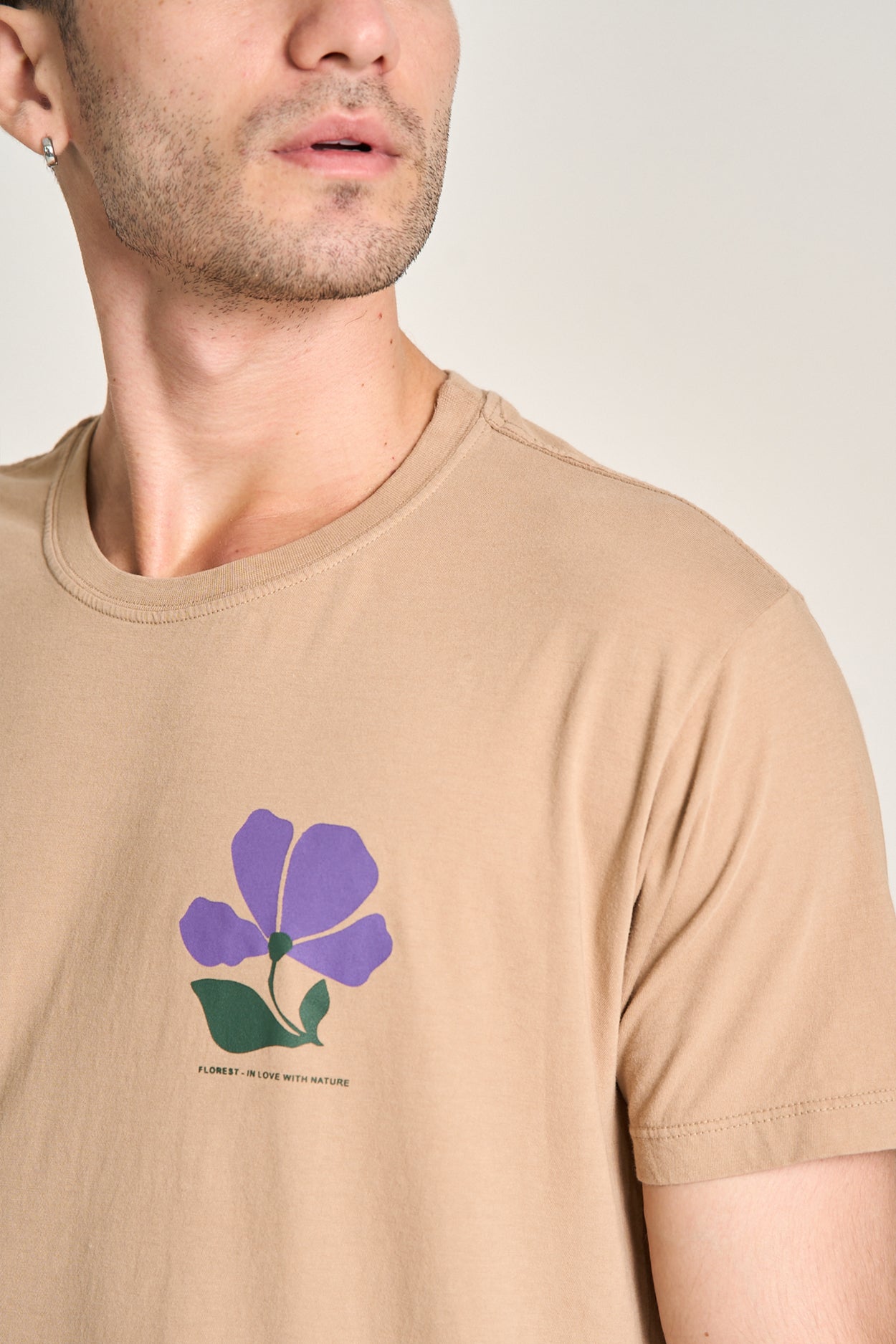 Camiseta Violeta Caqui