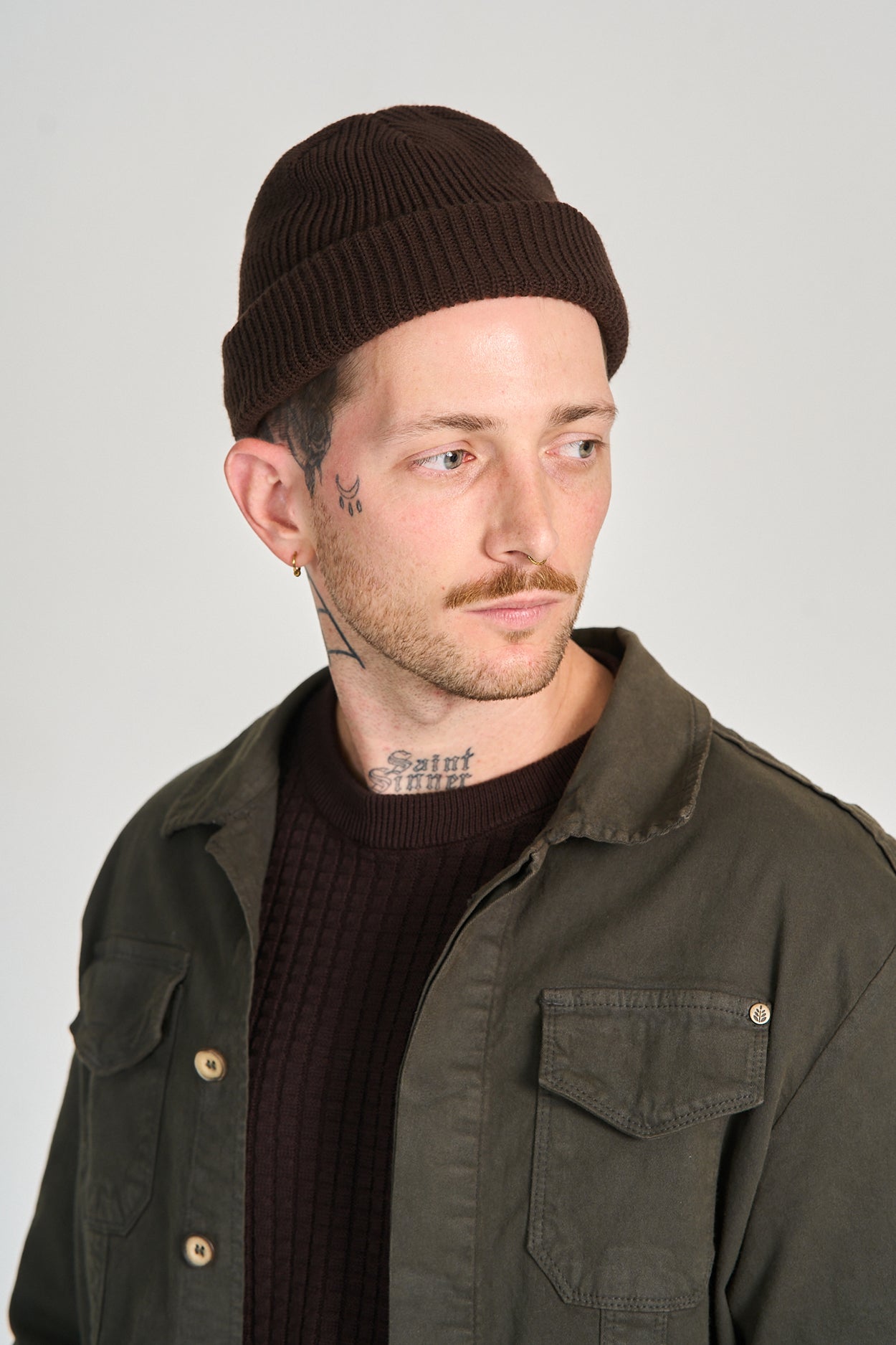 Gorro Florest Marrom