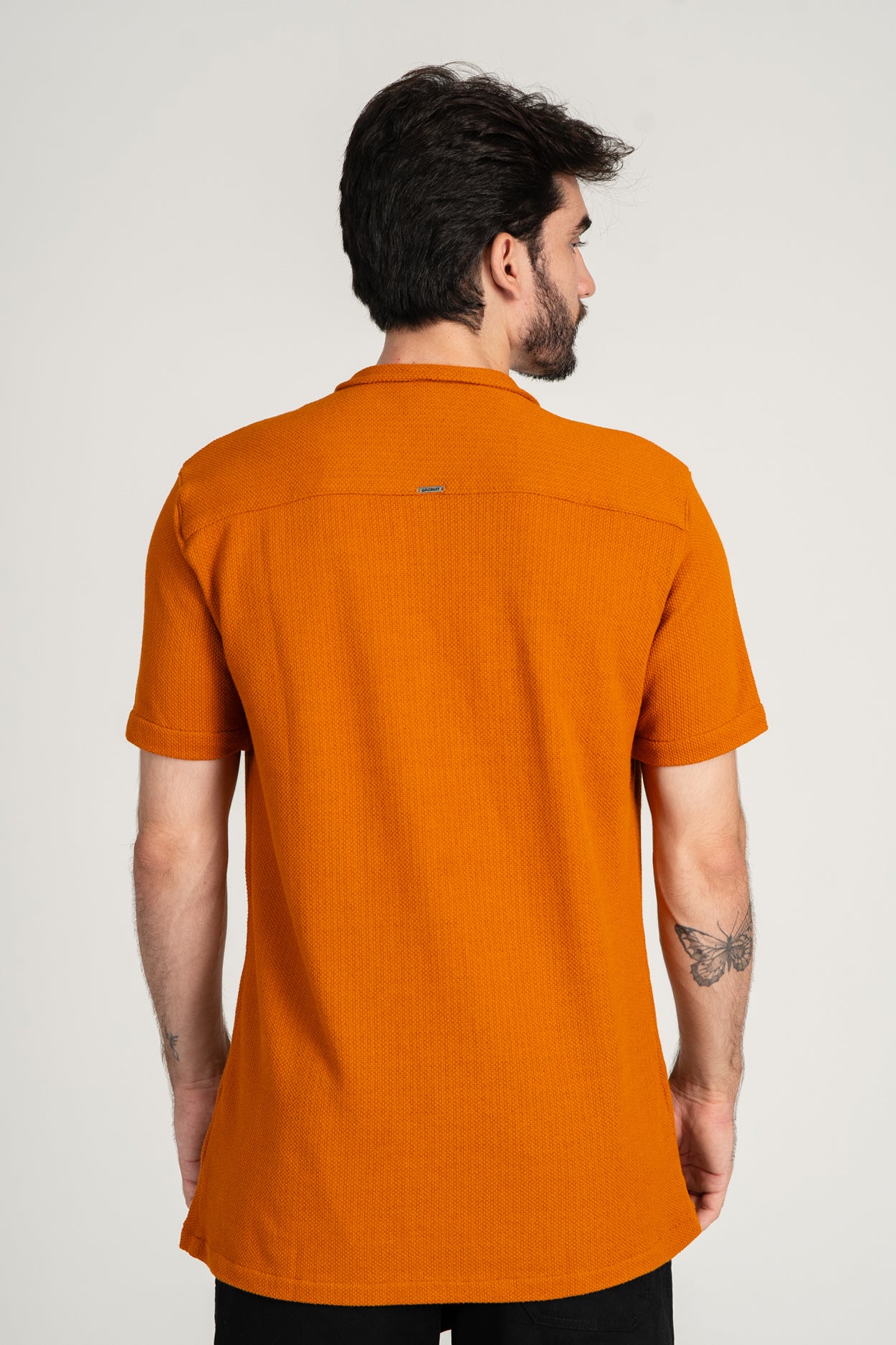 CAMISA HERITAGE MC TERRACOTA