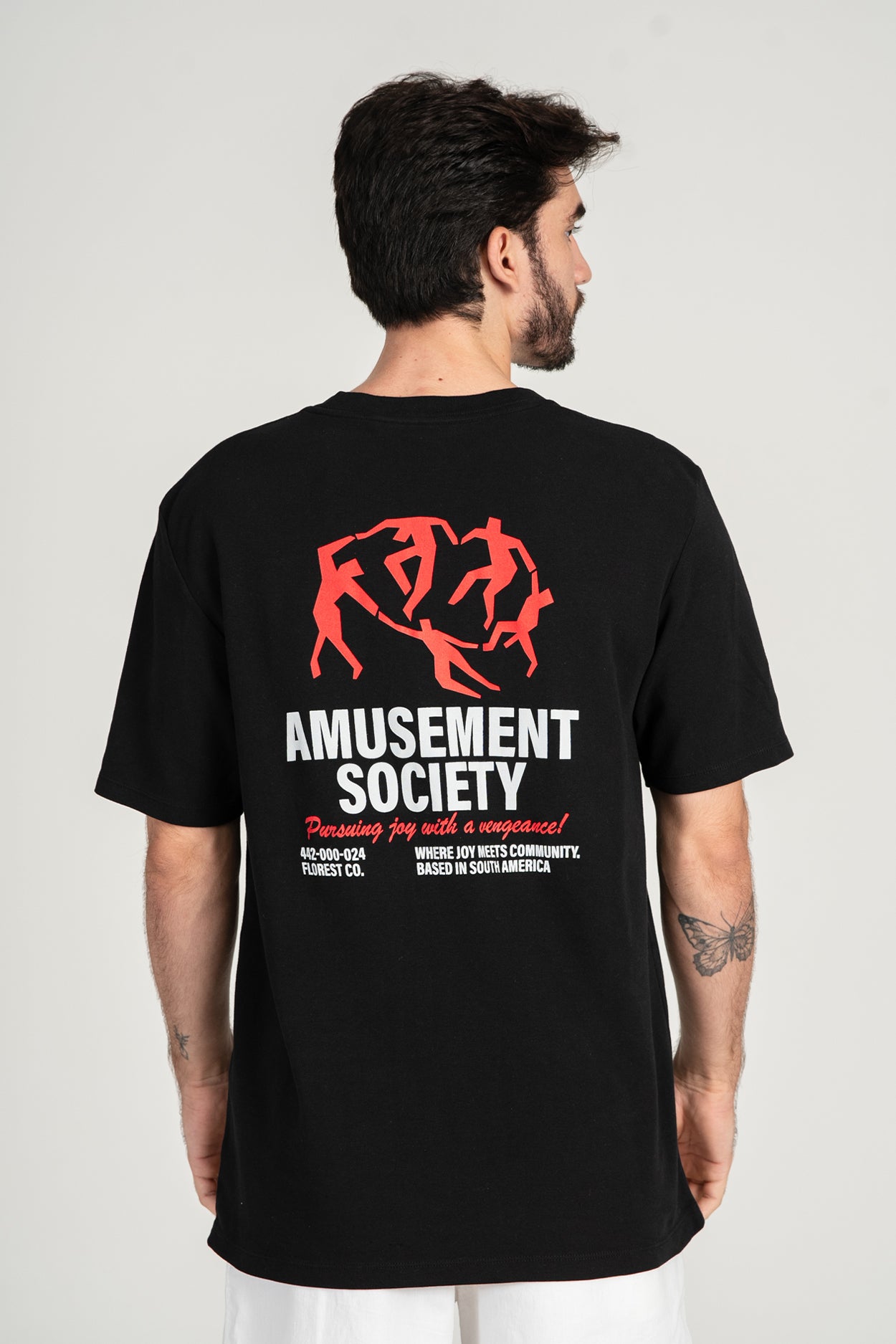 Camiseta Amusement Preto