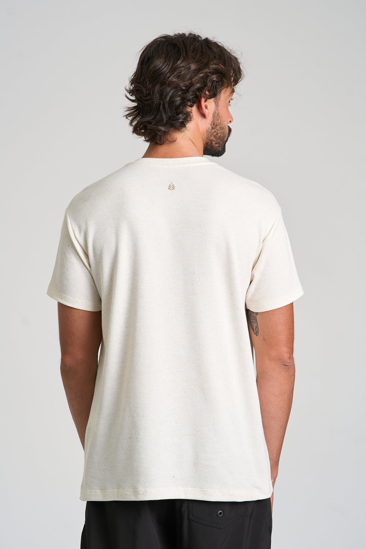 Camiseta Quadrile Maxi Lin Natural