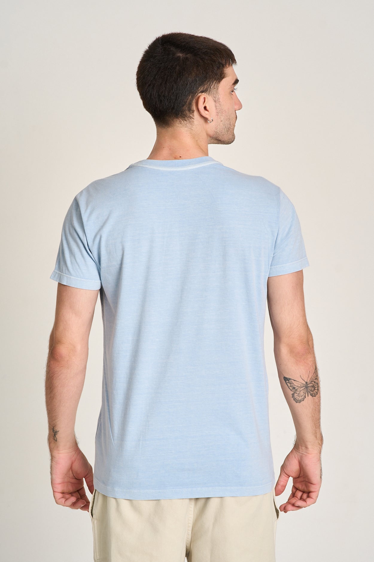 Camiseta Basic Stone Azul Claro
