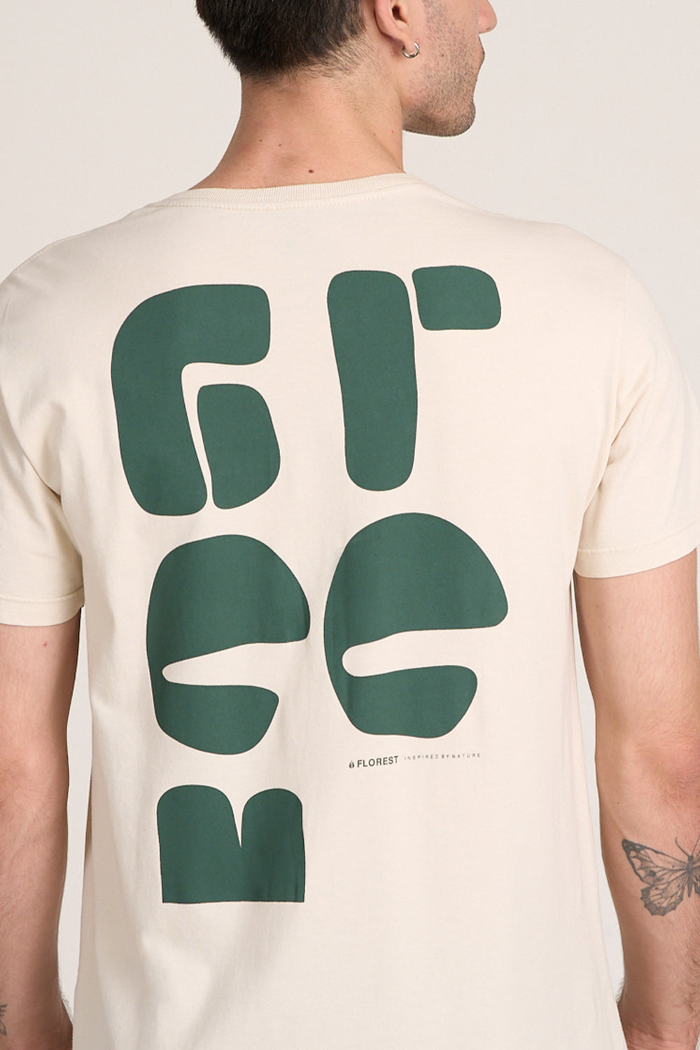 Camiseta Green Rocks Areia