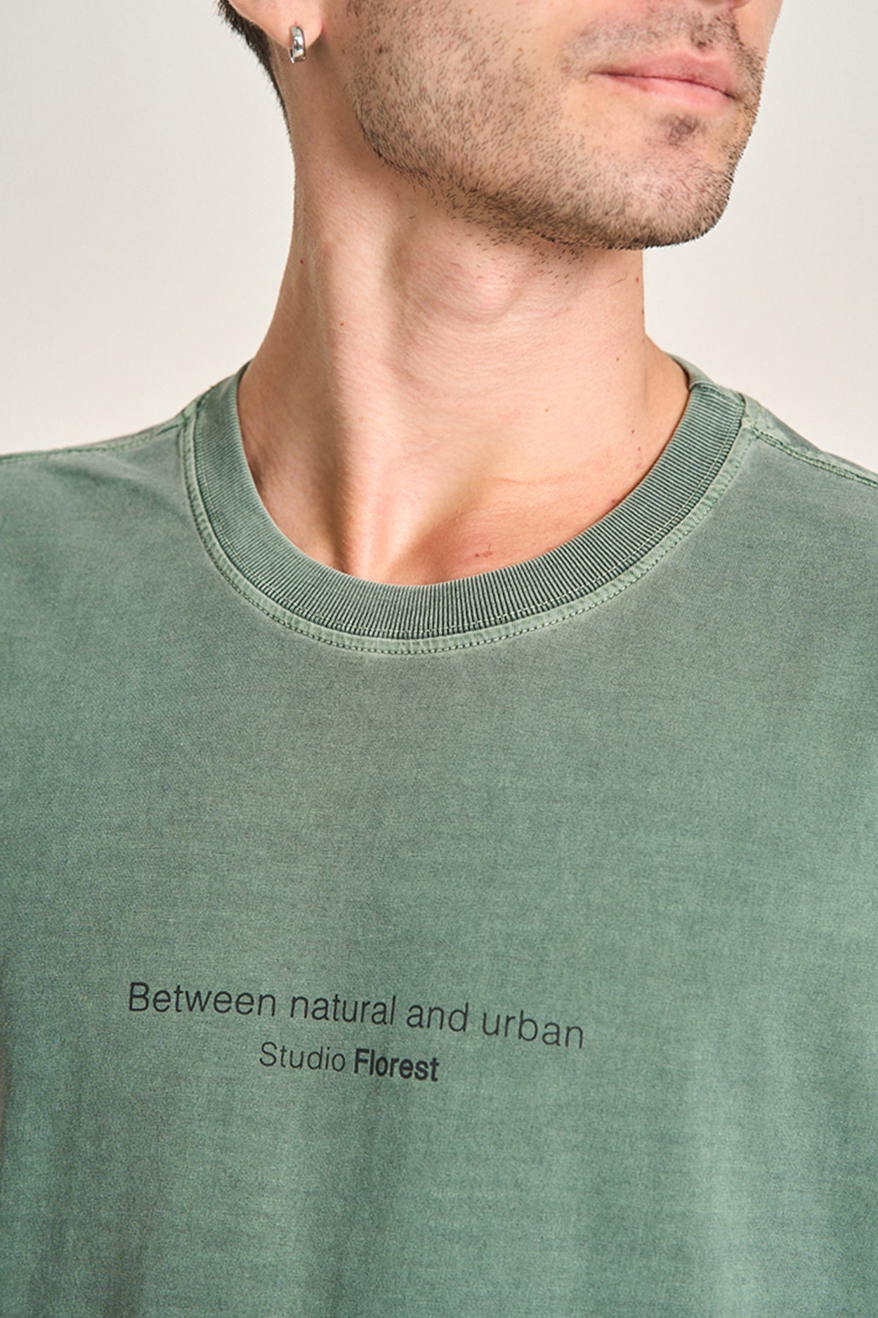 Camiseta Urbano e Natural Verde
