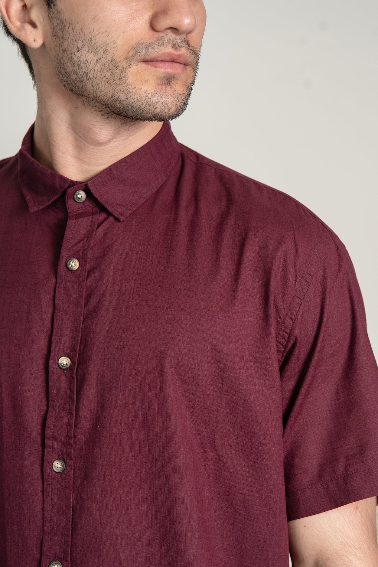 Camisa Flat MC Uva