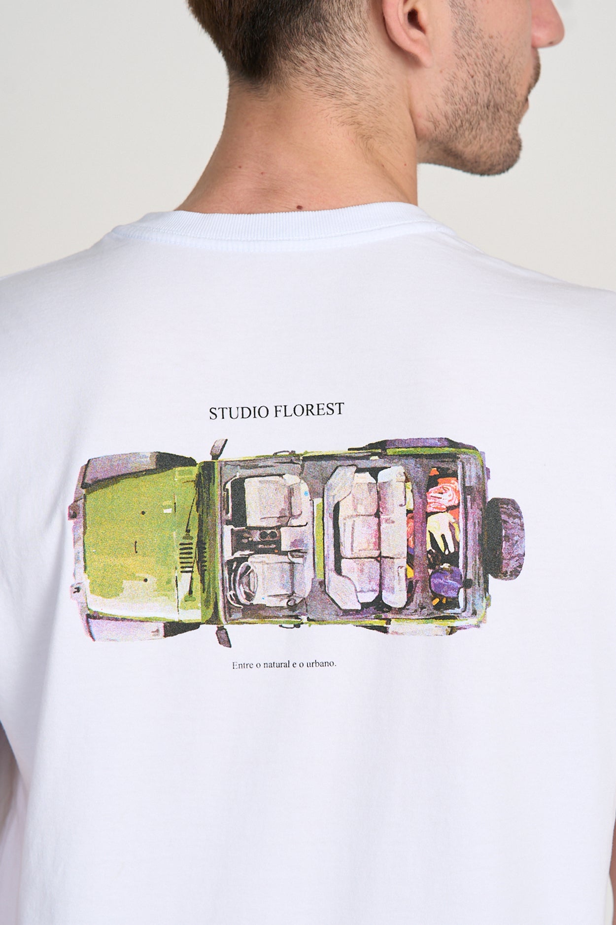 Camisa Trail Branco