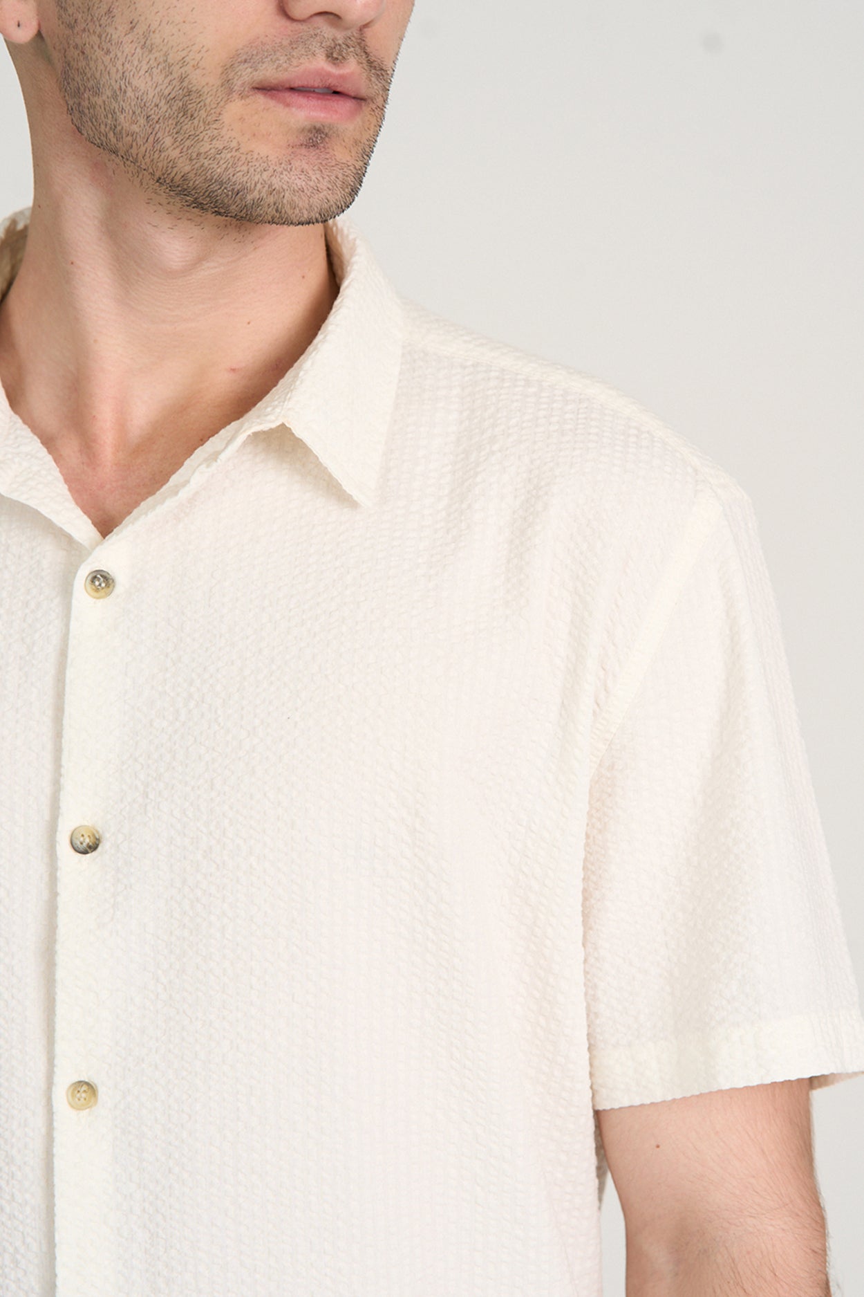 CAMISA COMFY MC Off-White