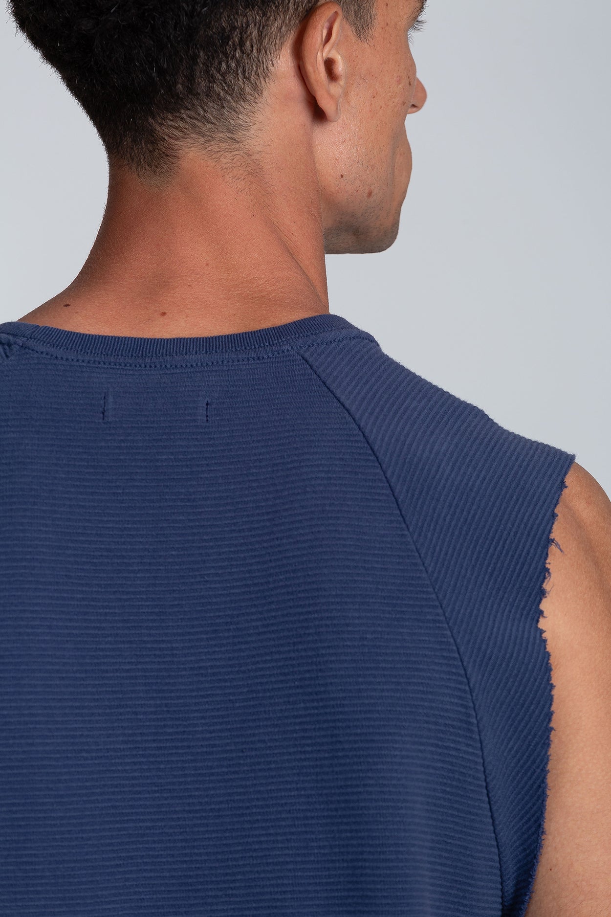 Regata Raglan Layer Azul Denim