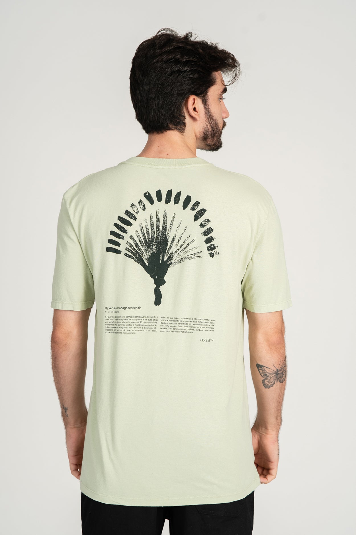 Camiseta Ravenala Verde Claro