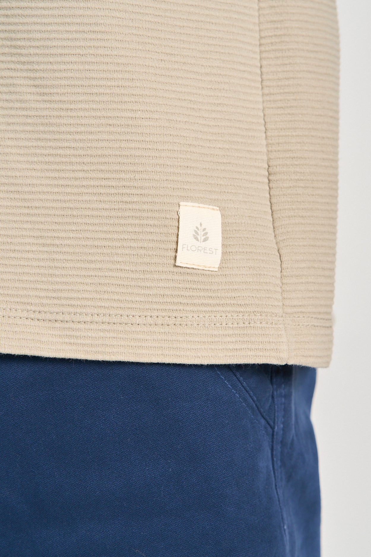 Camiseta Raglan Layer ML Caqui
