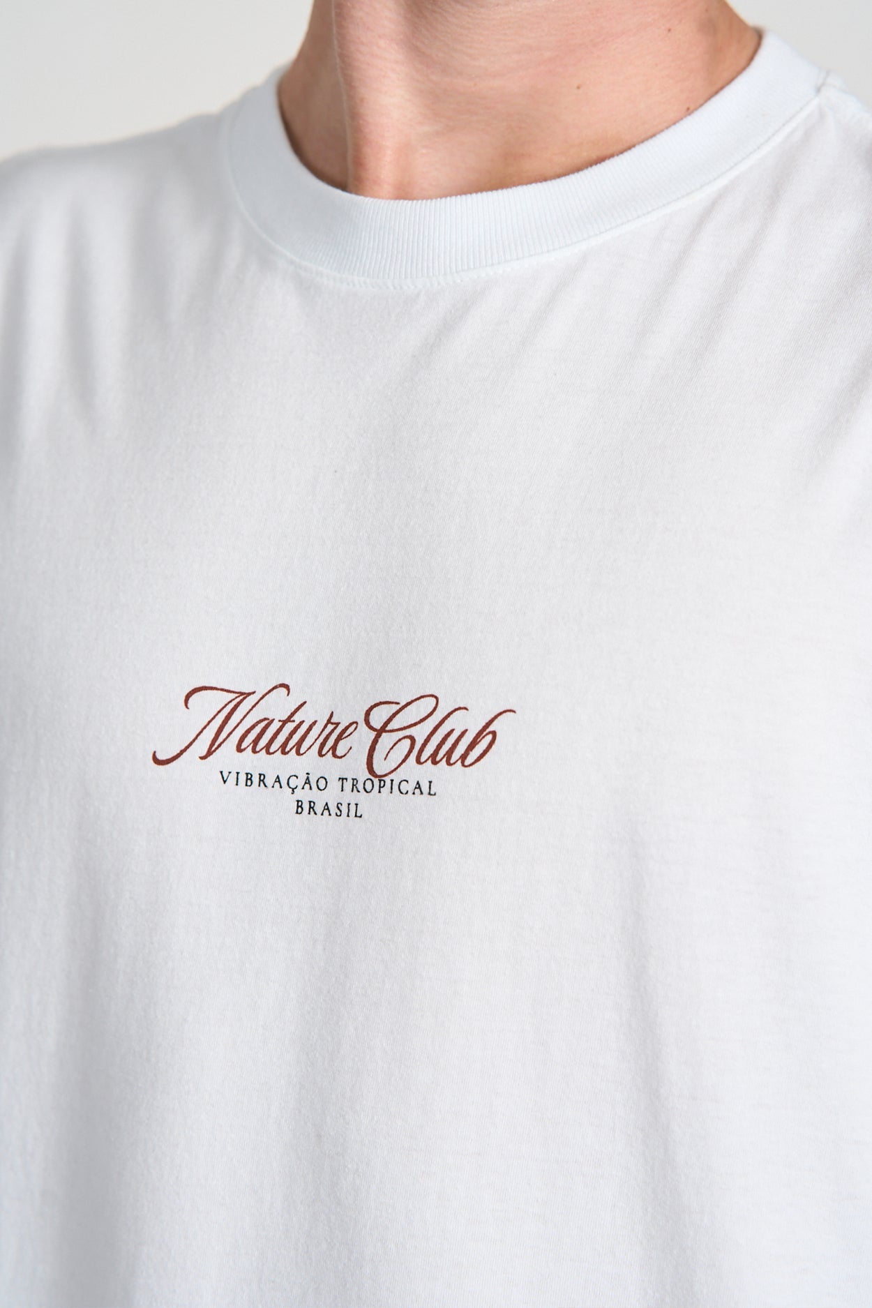 Camiseta Vibração Tropical Branco