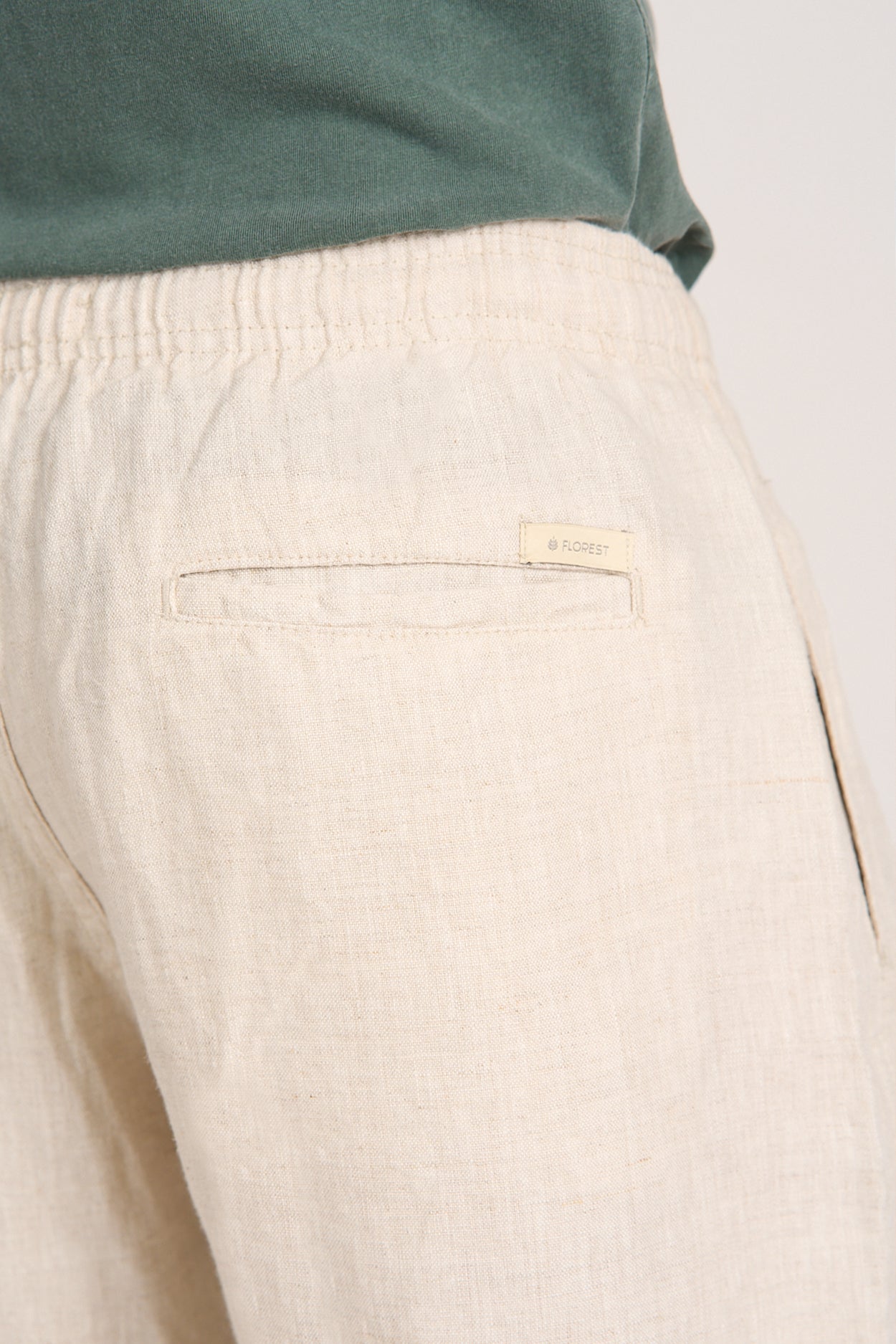 Short Puro Linho Natural