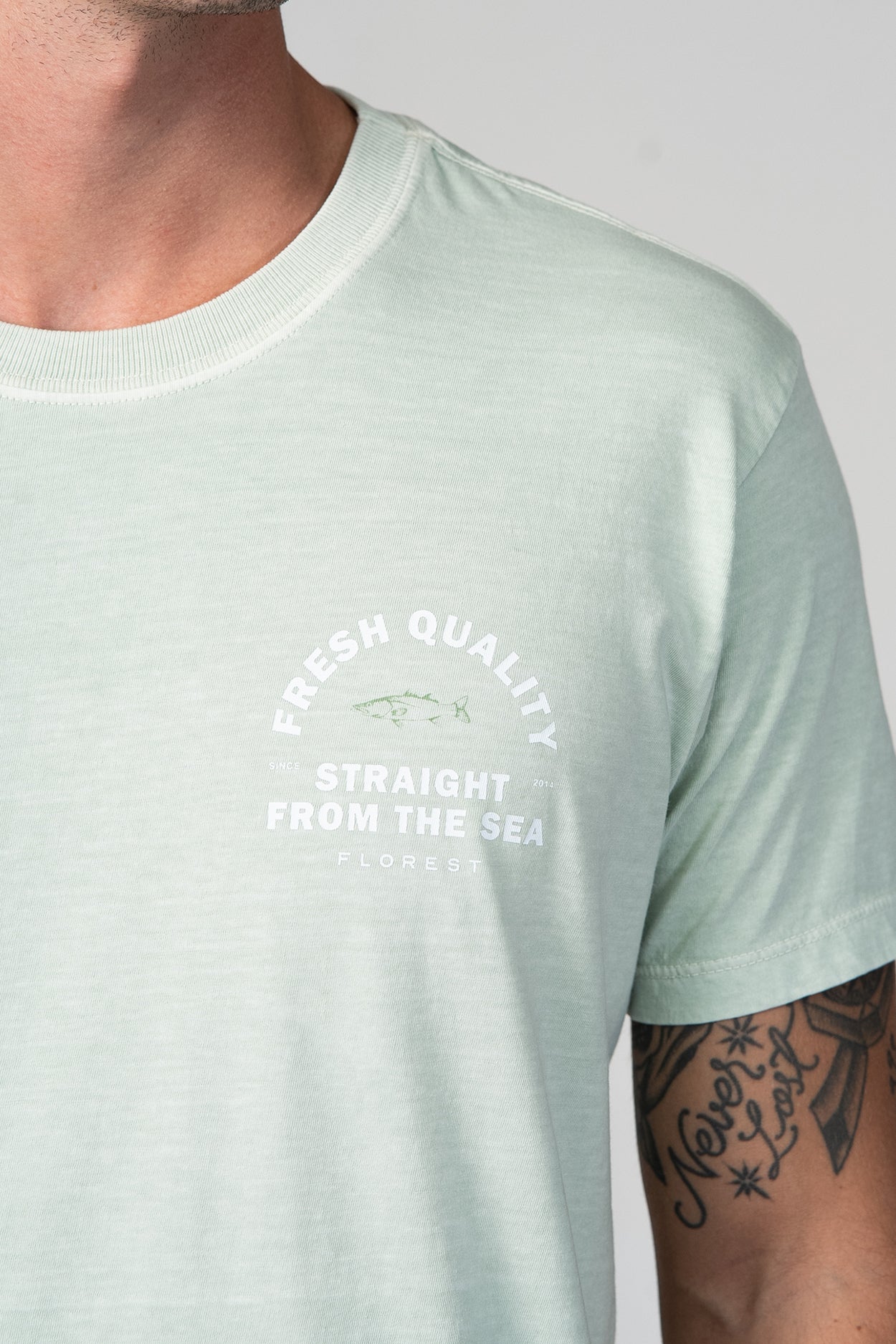 Camiseta Fresh Quality Stone Menta