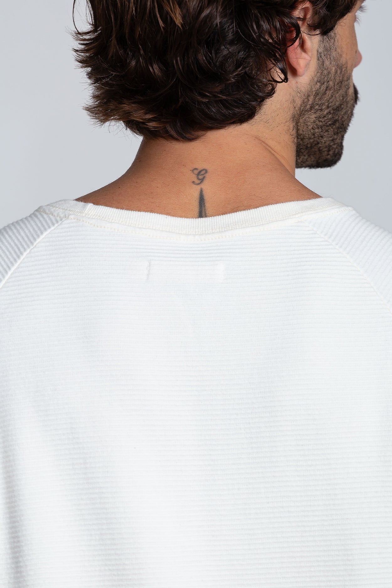 Camiseta Raglan Layer ML Off-White