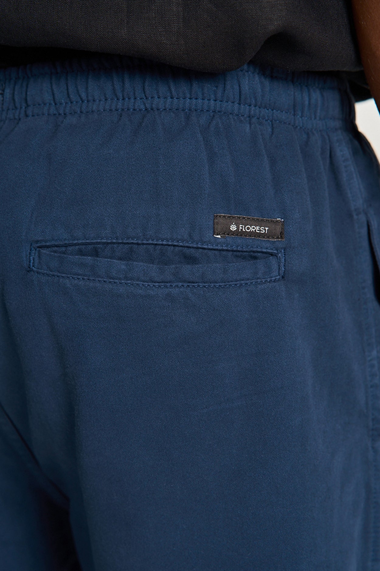 Short Sarja Volley Azul Marinho